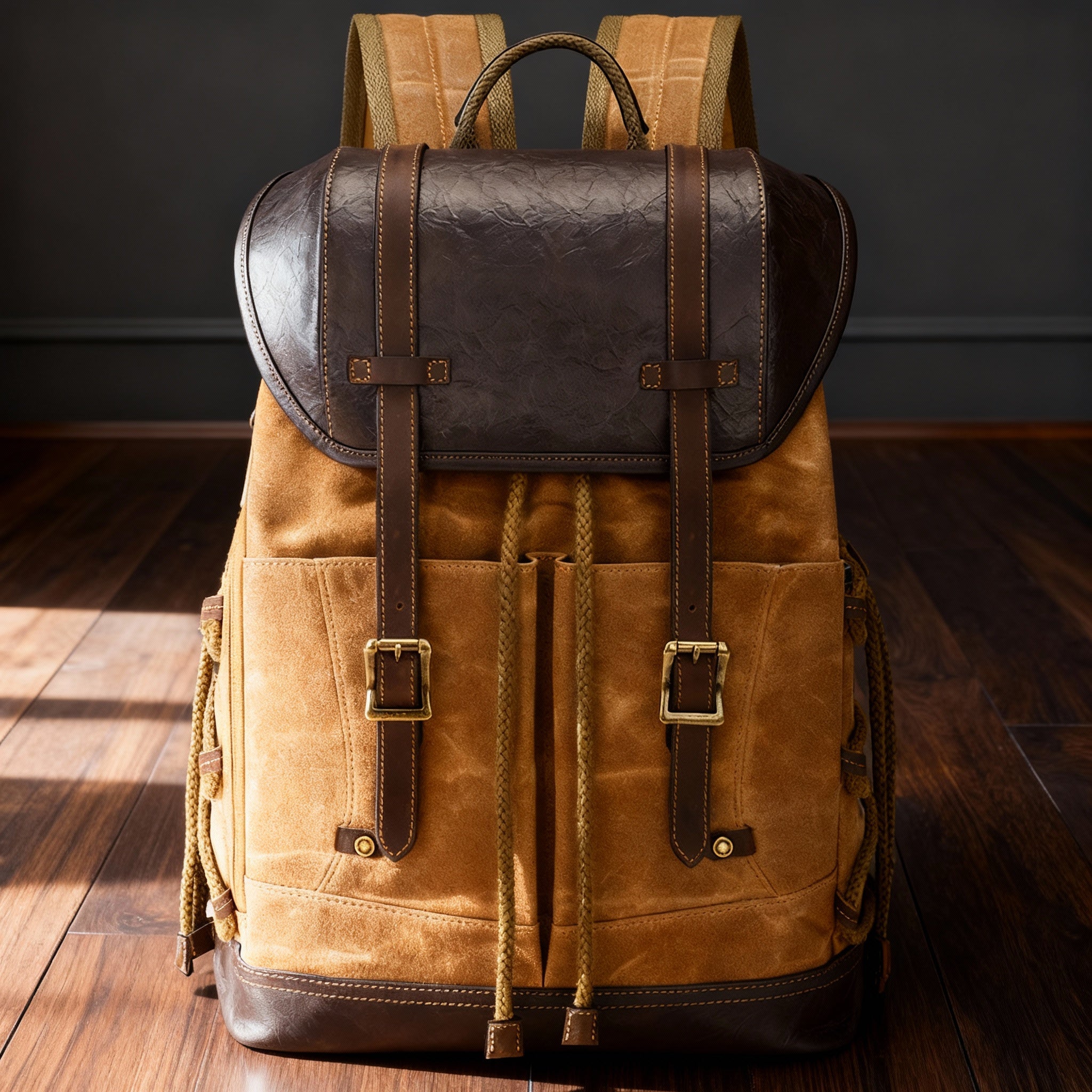 Bear Creek Canvas Backpack