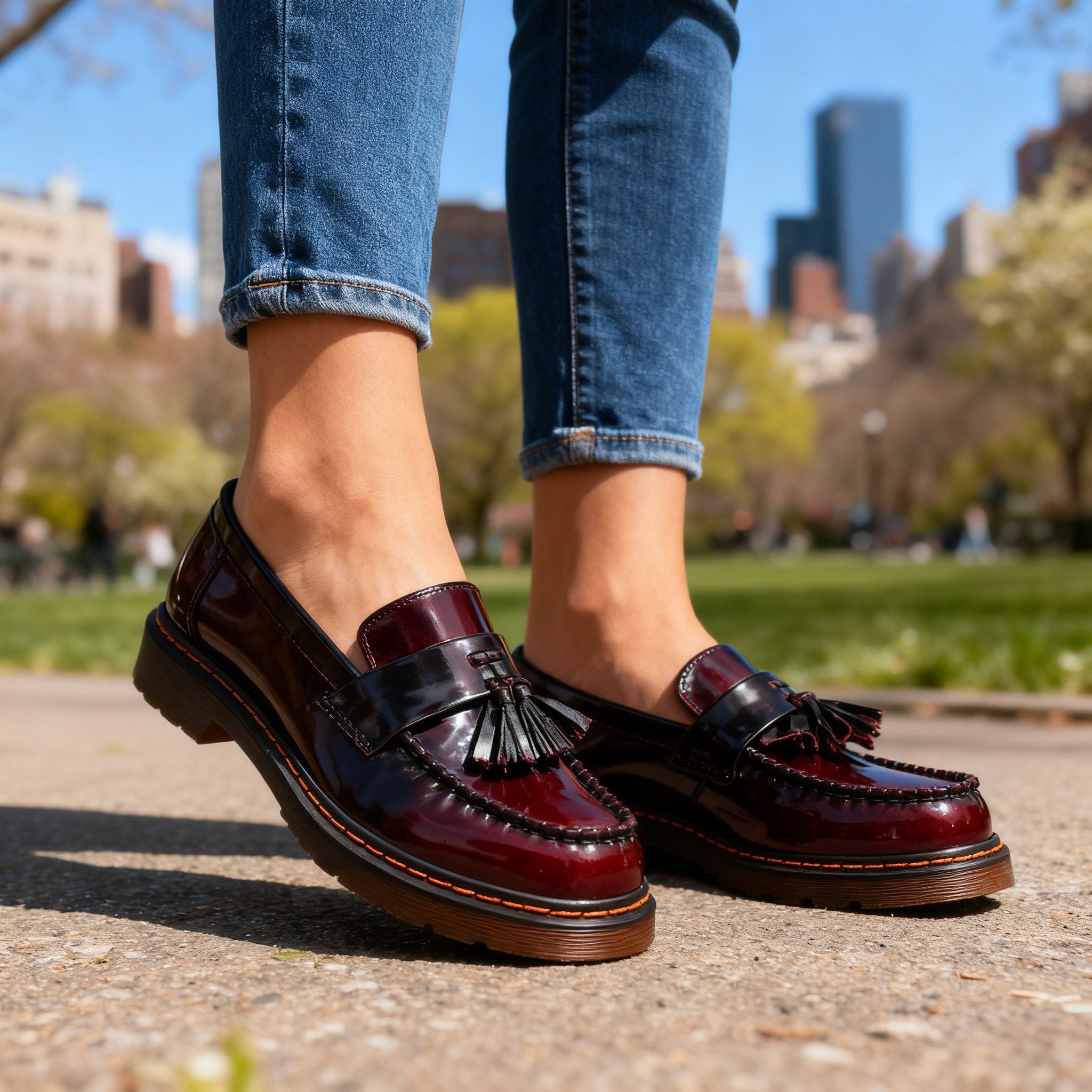 Brandy Tassel Loafers