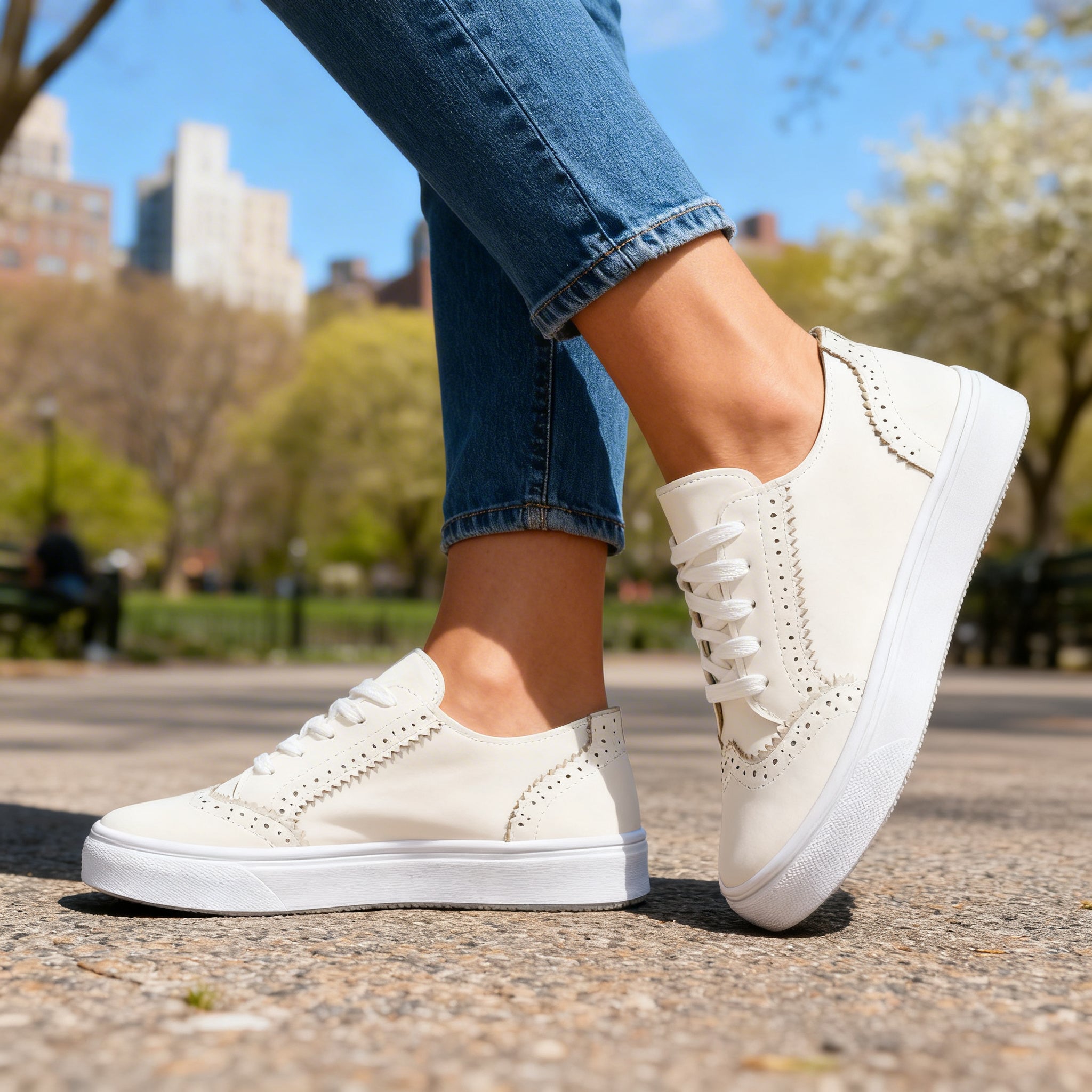 Lillian Brogue Sneakers