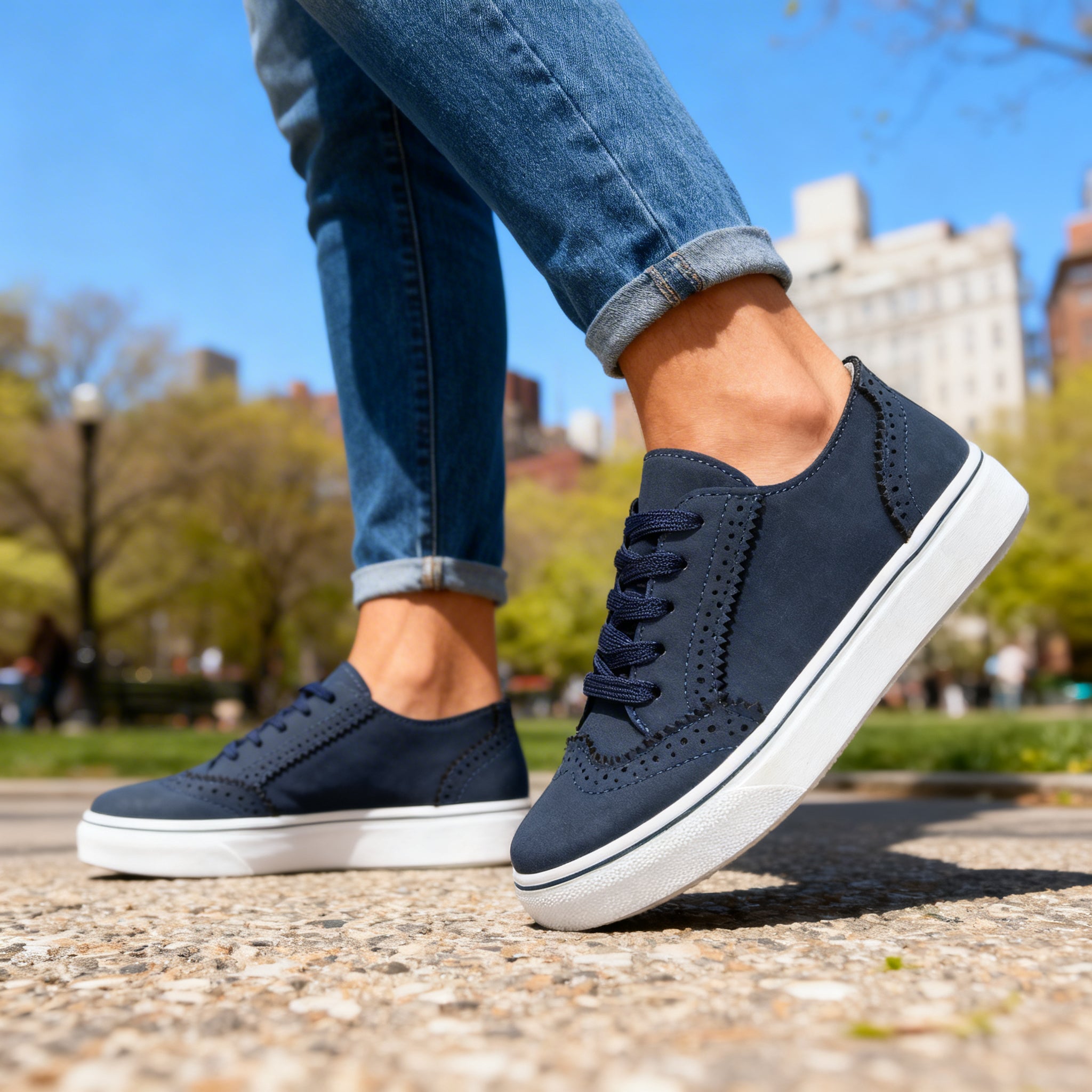 Lillian Brogue Sneakers