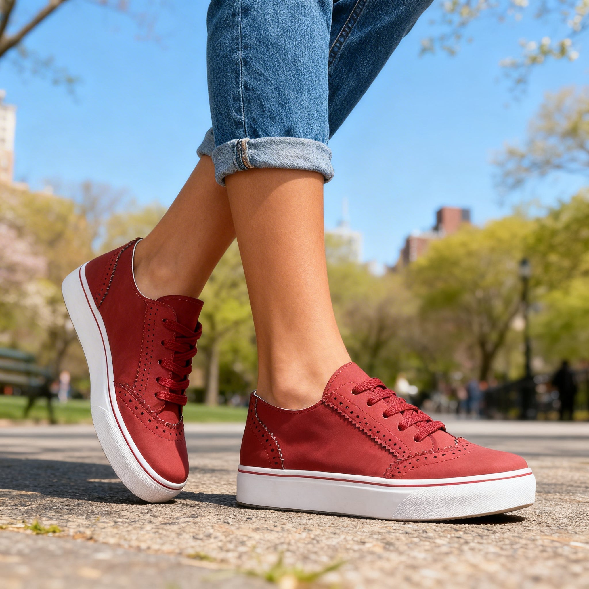 Lillian Brogue Sneakers