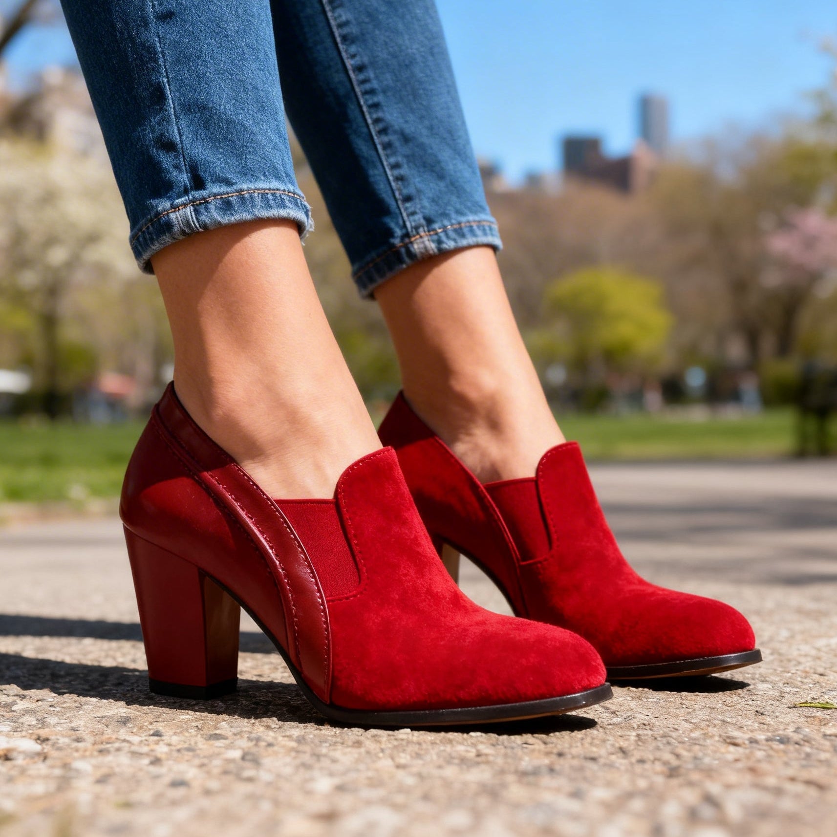 Andrea Slip-On Heels