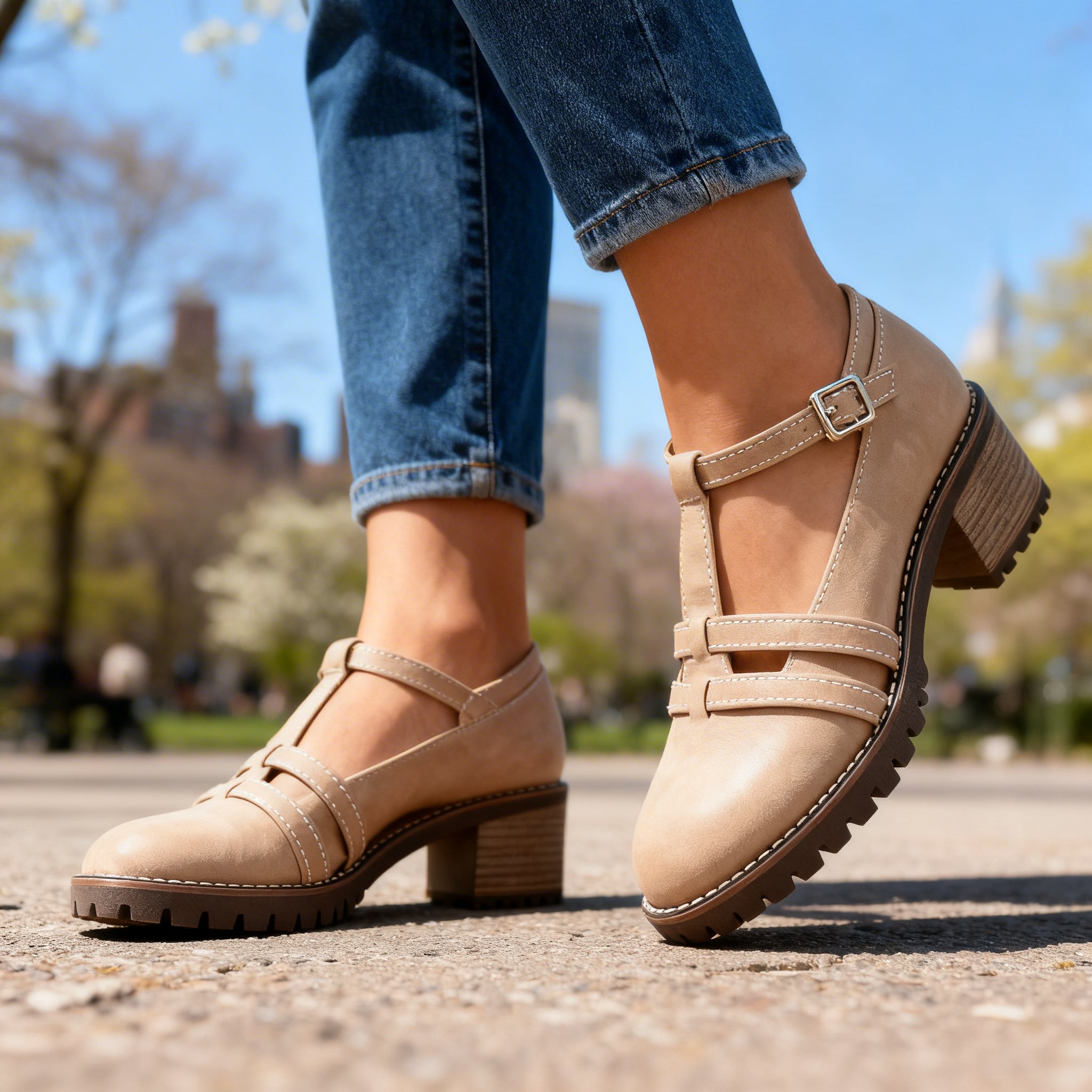 Bonnie T-Strap Loafers