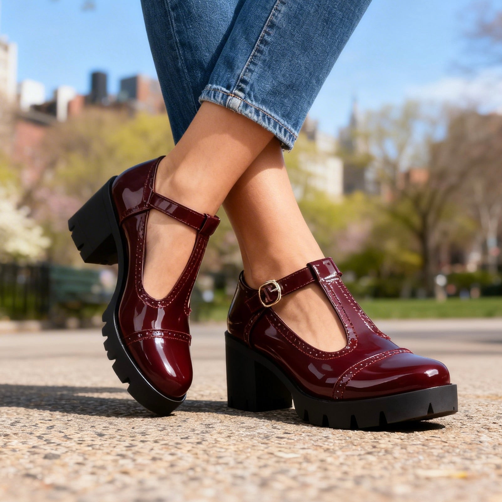 Daisy Brogue Loafers