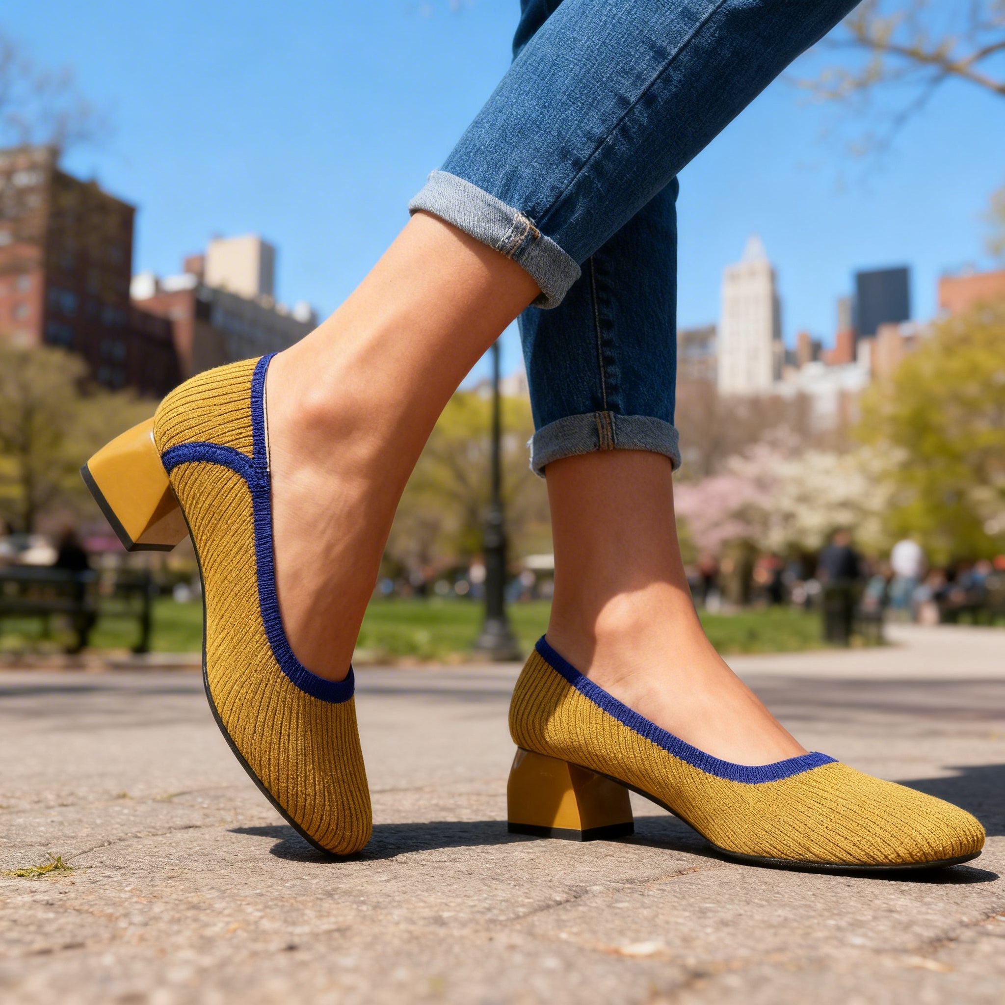 Rosabella Woven Pumps