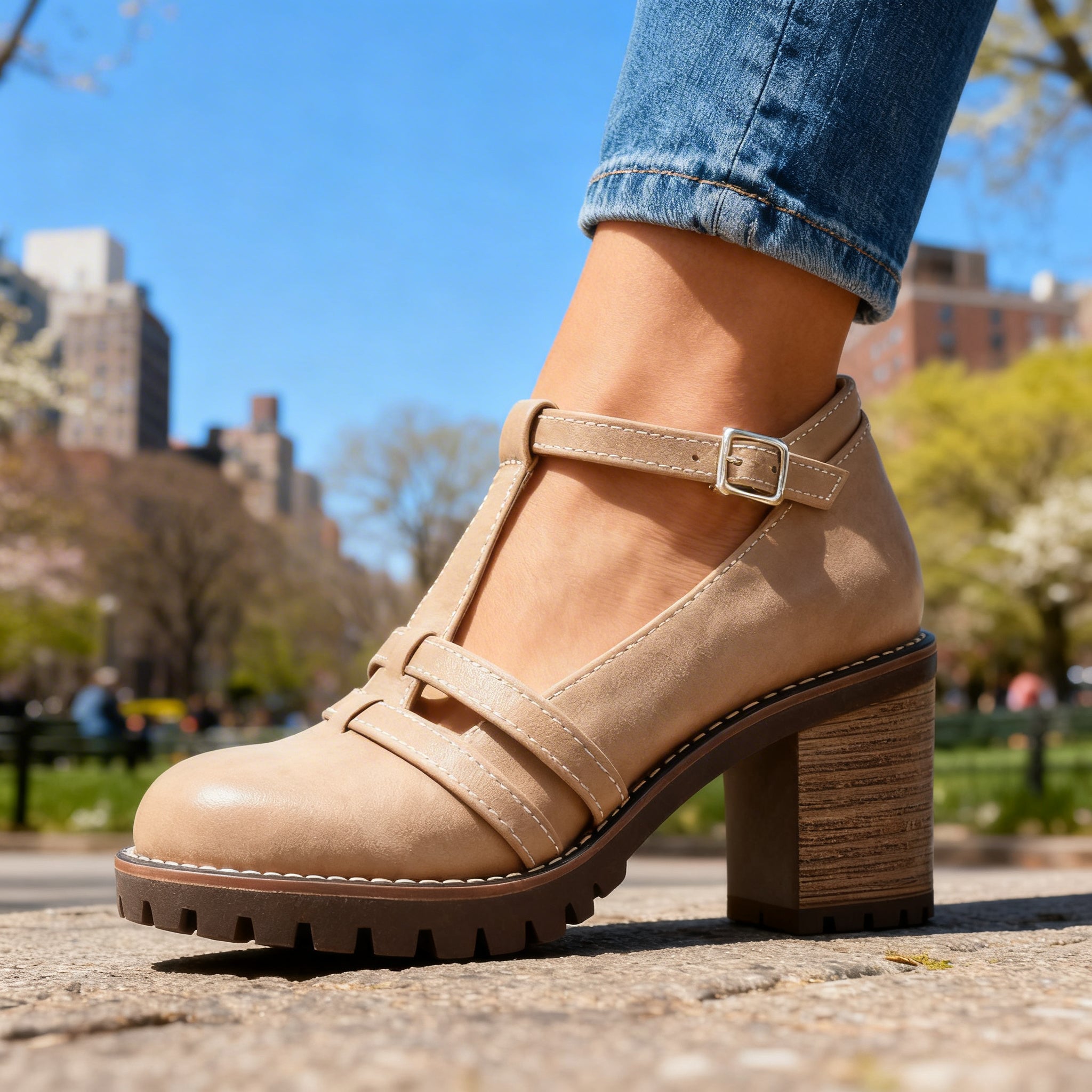 Bonnie T-Strap Loafers