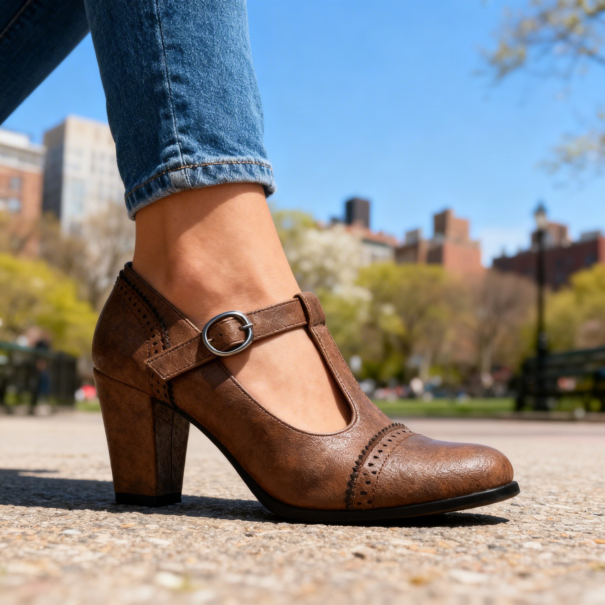 Cheryl Brogue Loafers