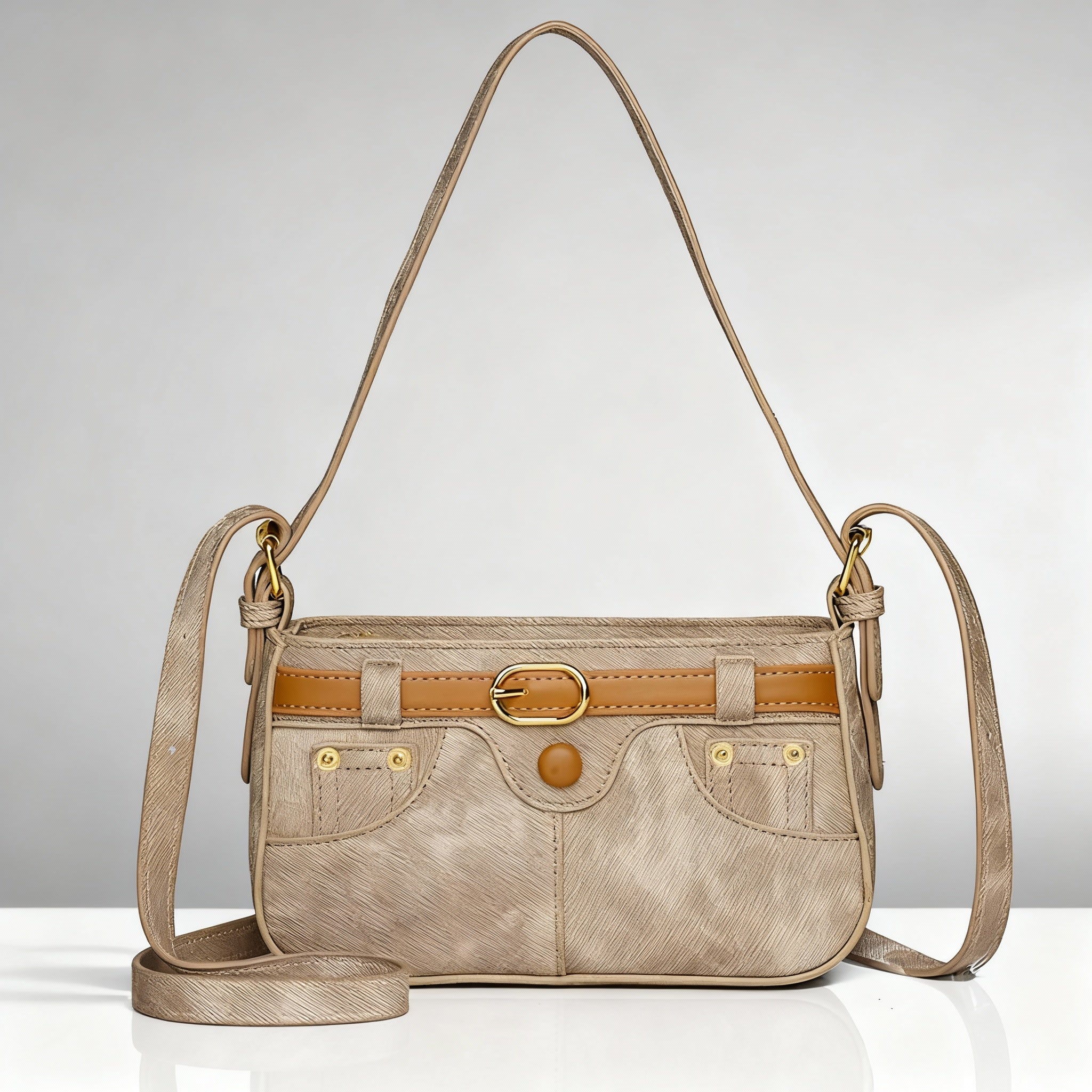 Jeanelle Denim Handbag