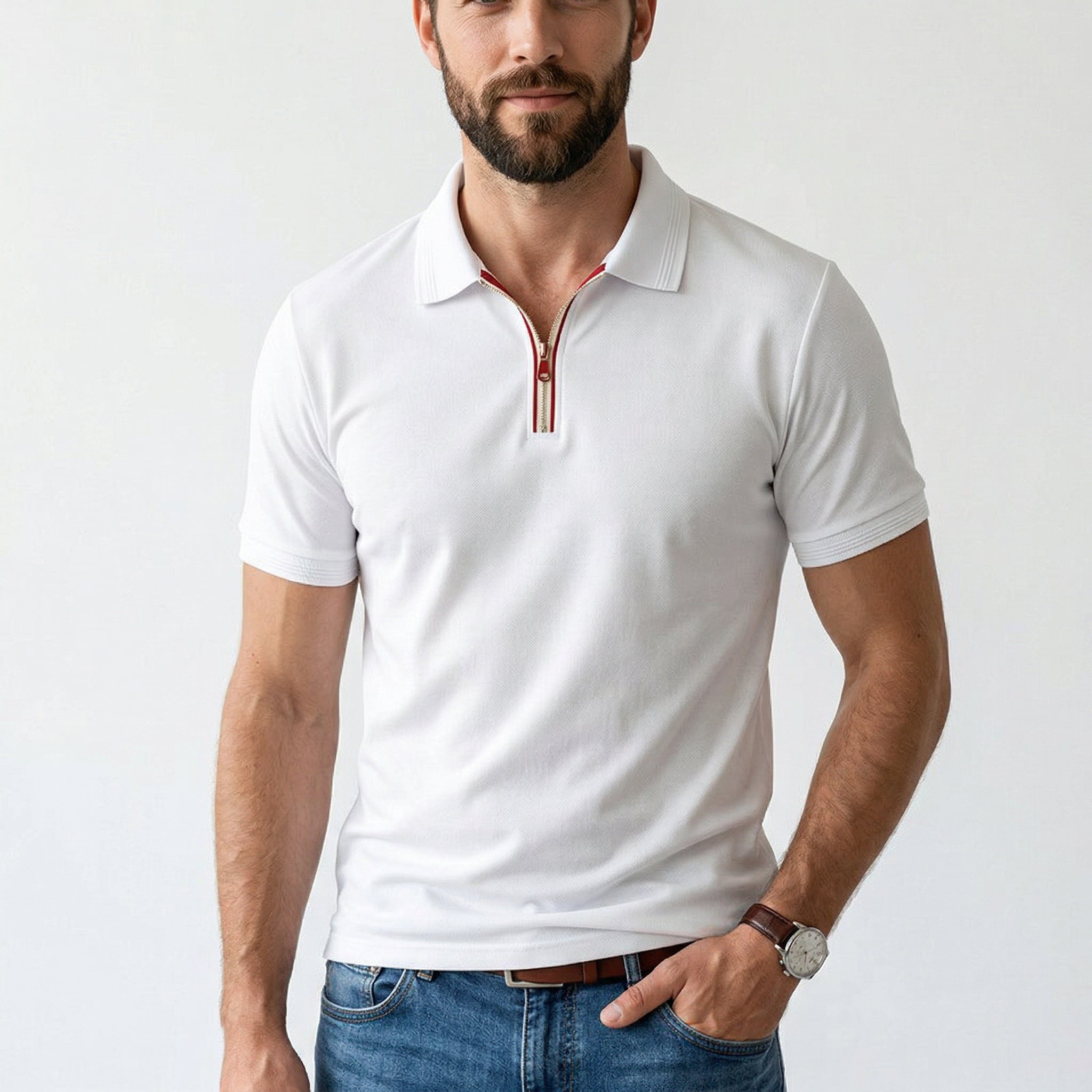Newbury Quarter-Zip Polo