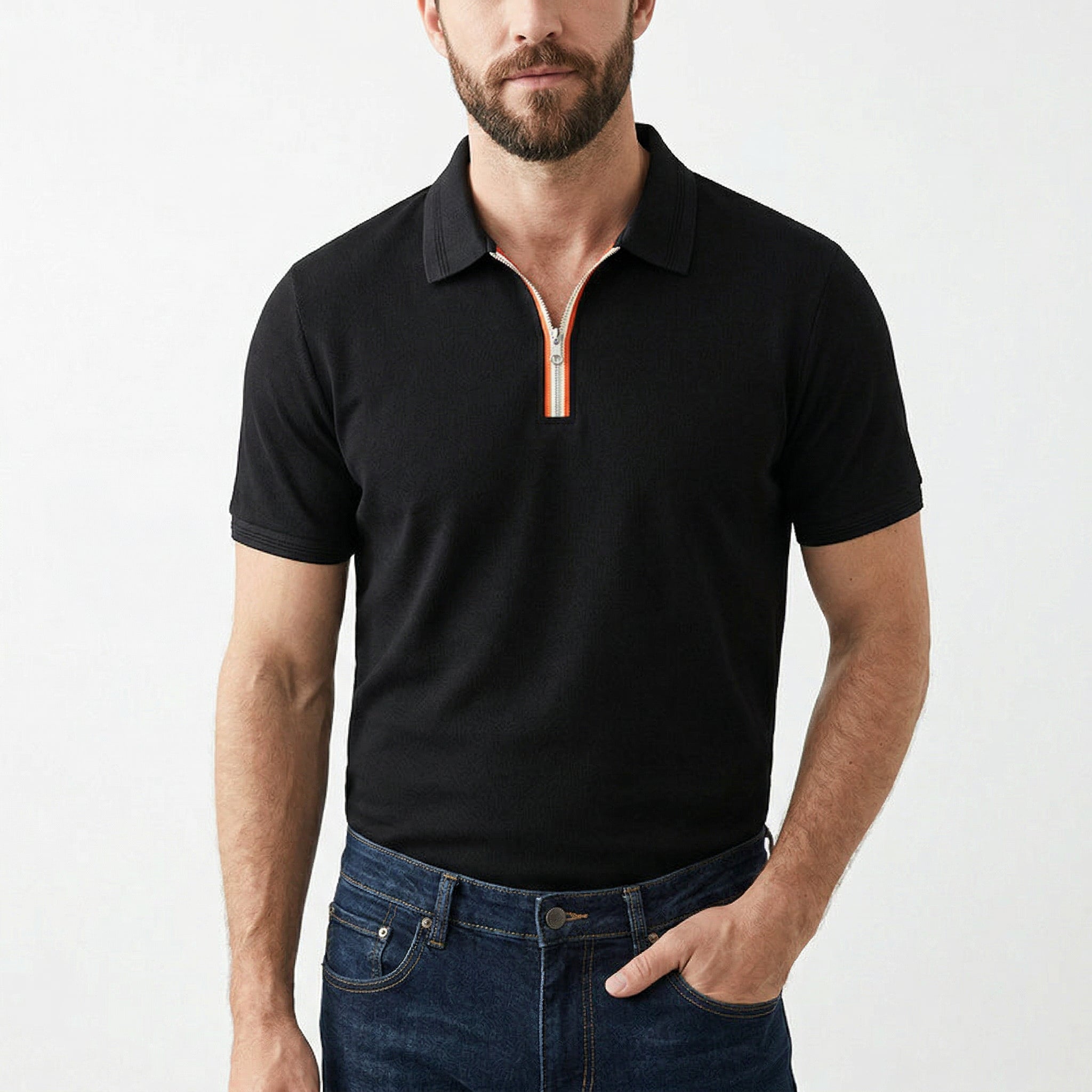 Newbury Quarter-Zip Polo