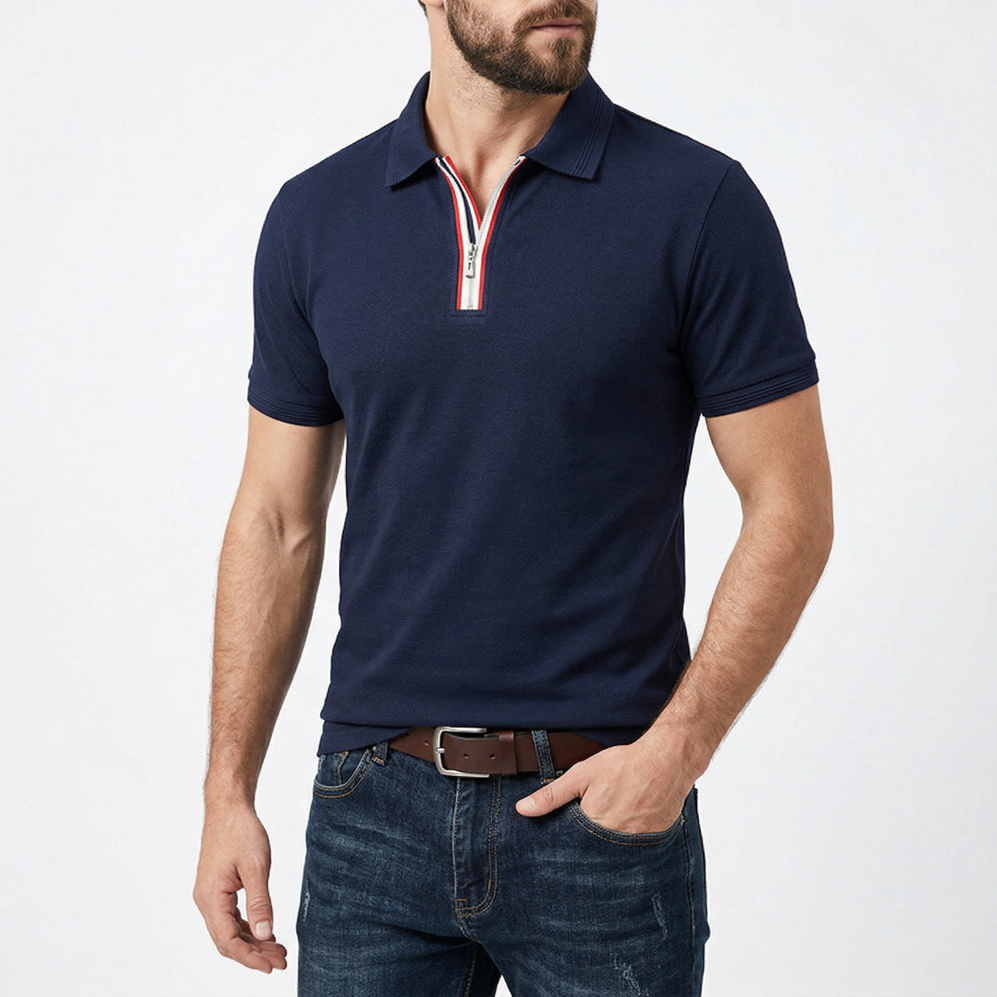Newbury Quarter-Zip Polo
