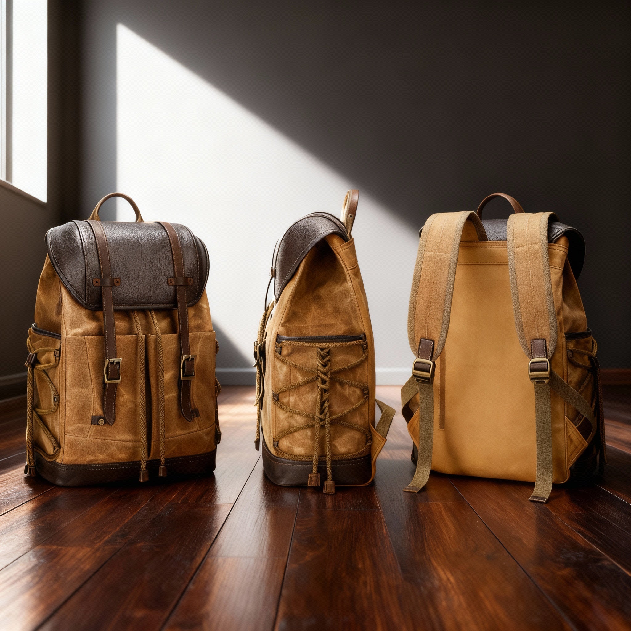 Bear Creek Canvas Backpack