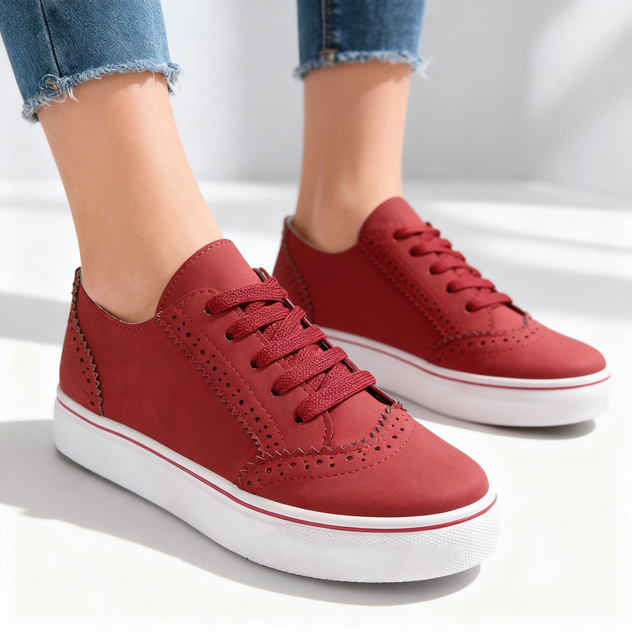 Lillian Brogue Sneakers