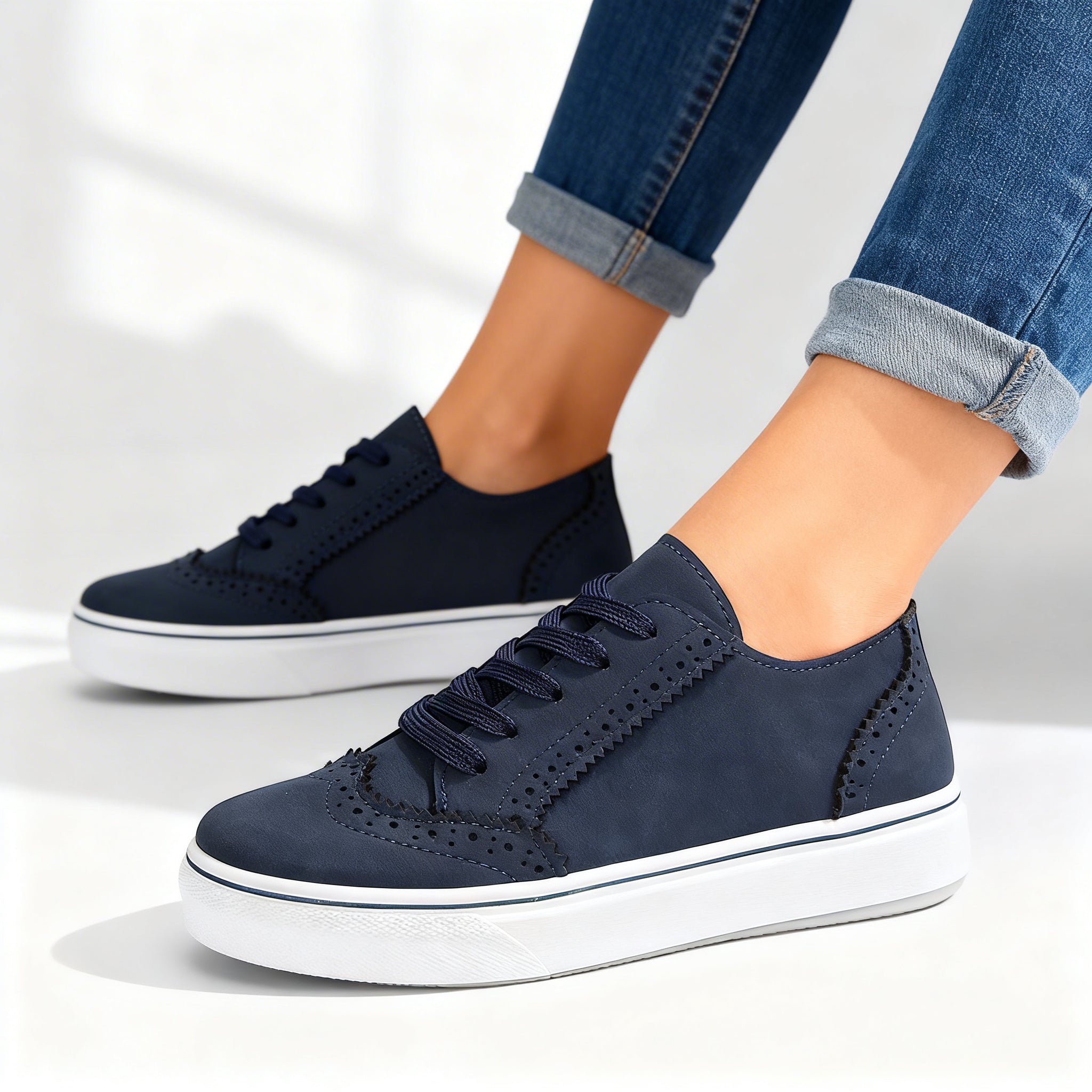 Lillian Brogue Sneakers