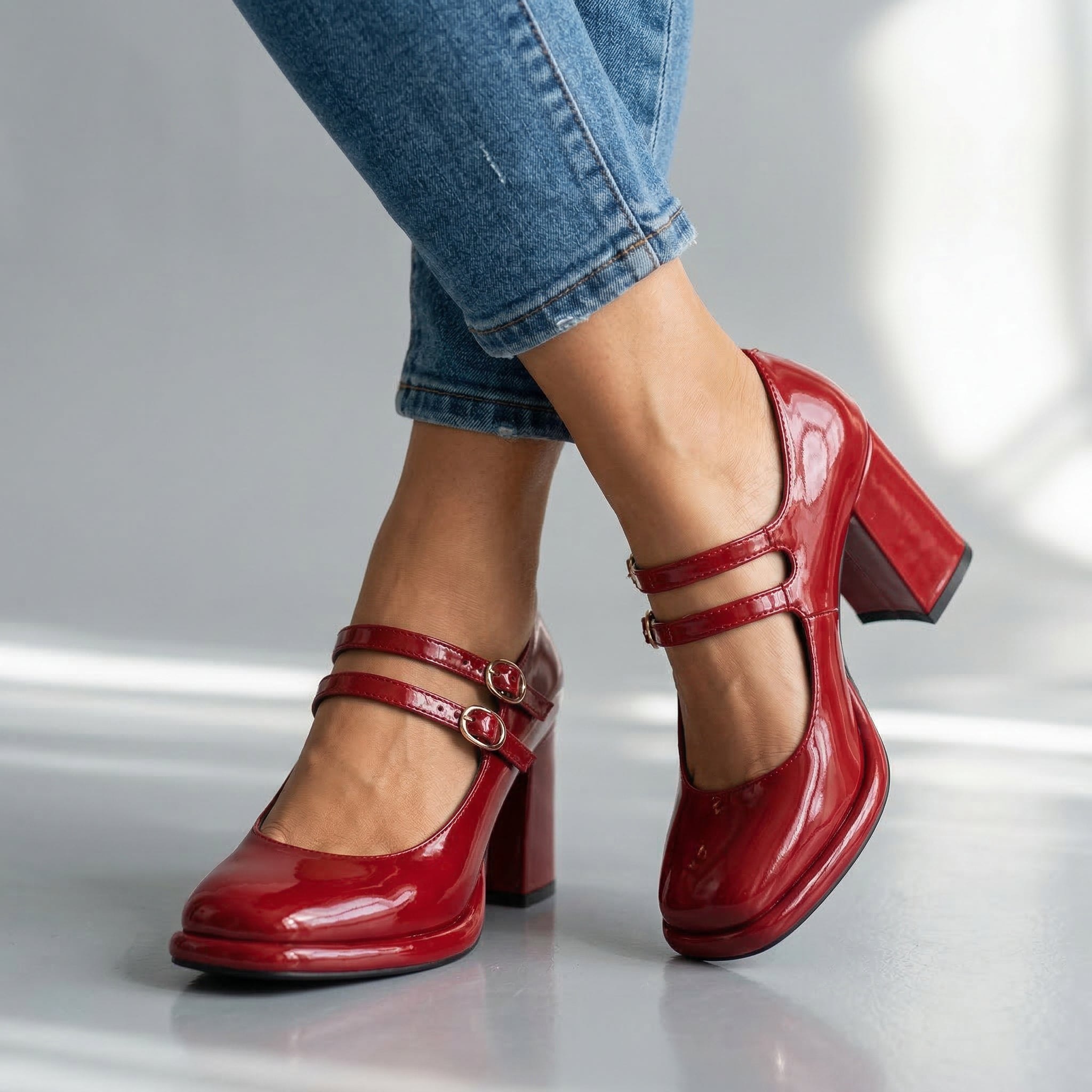 Marissa Twin Strap Loafers