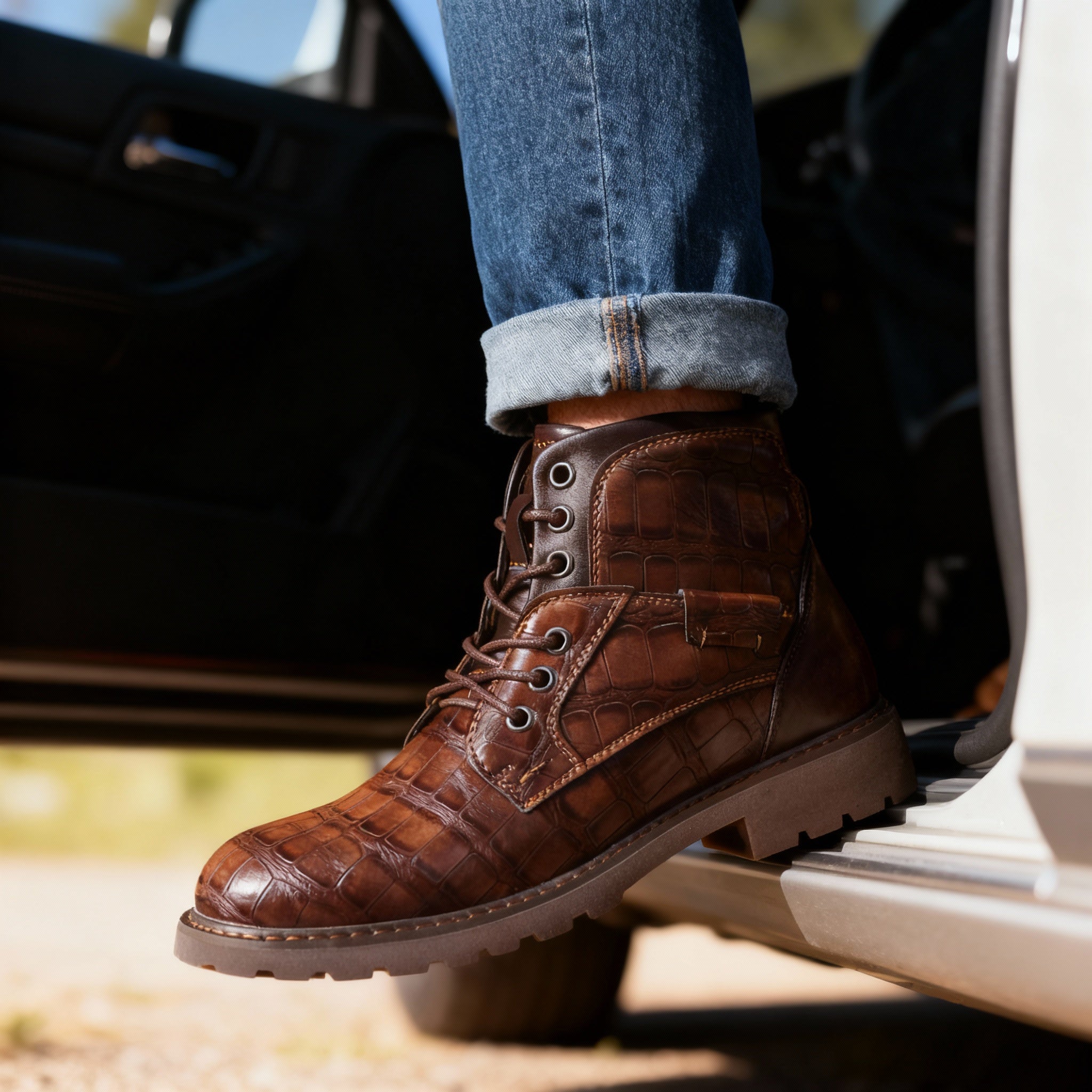 Mustang '05 Gator Boots