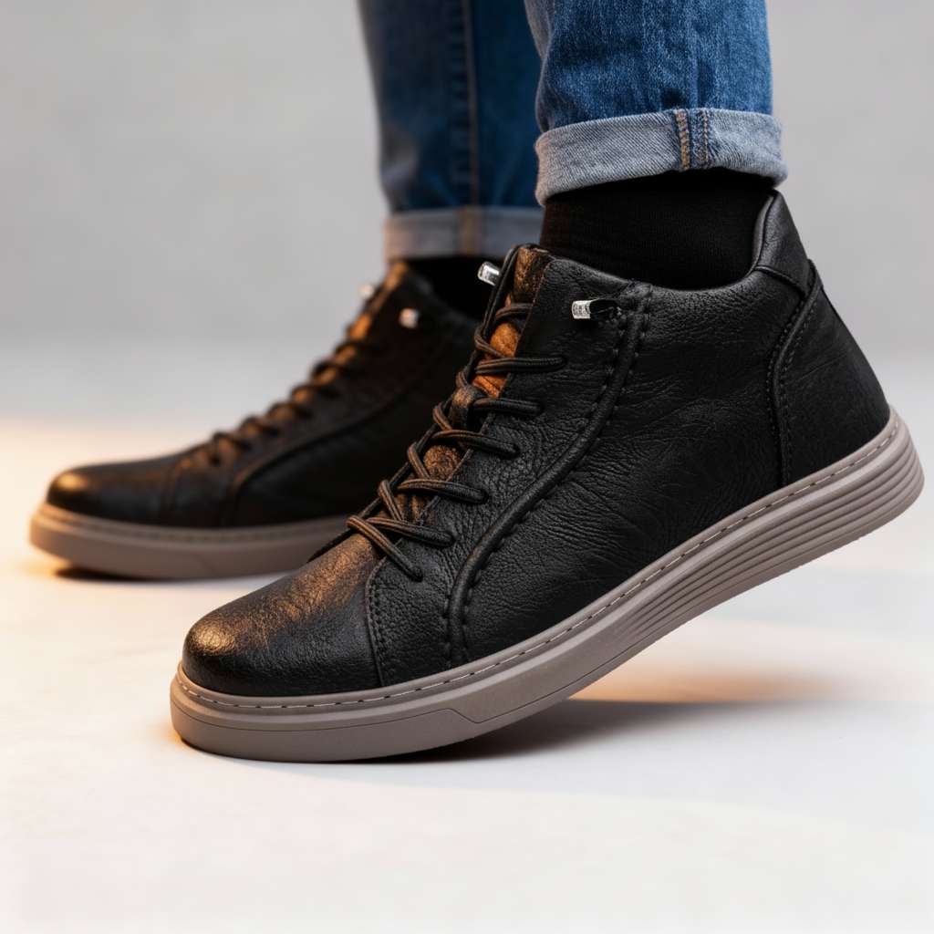Dwayne | men's Ankle Sneakers  - By Qivii