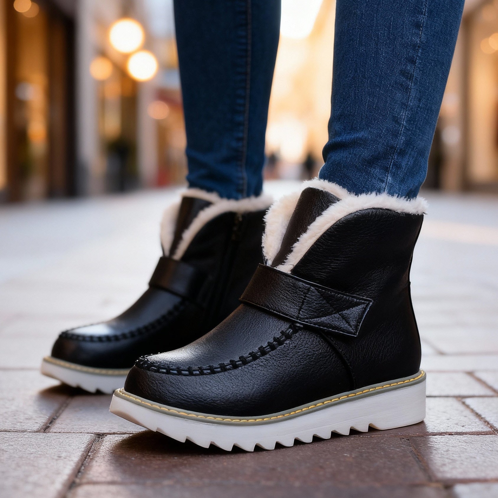 Freya | Women's Winter Waterproof Ankle Boots