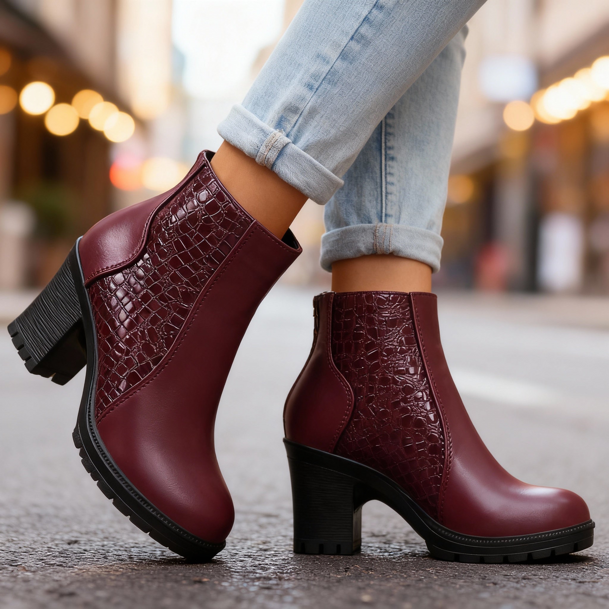 Chelsea | Women's Fall Croc Ankle Boots