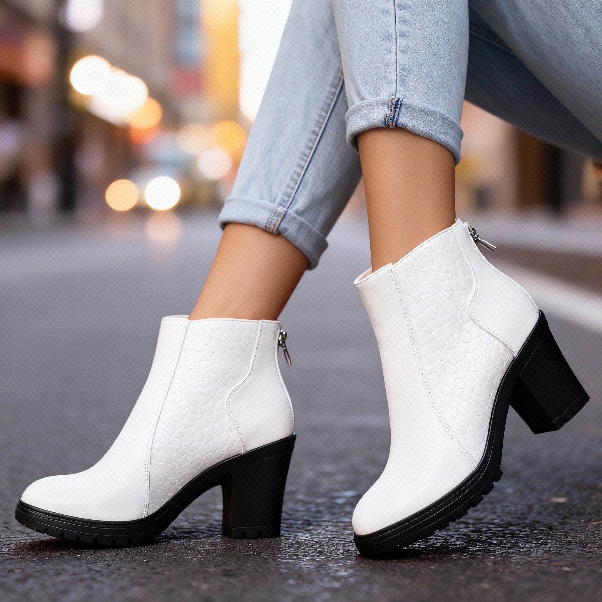 Chelsea | Women's Fall Croc Ankle Boots