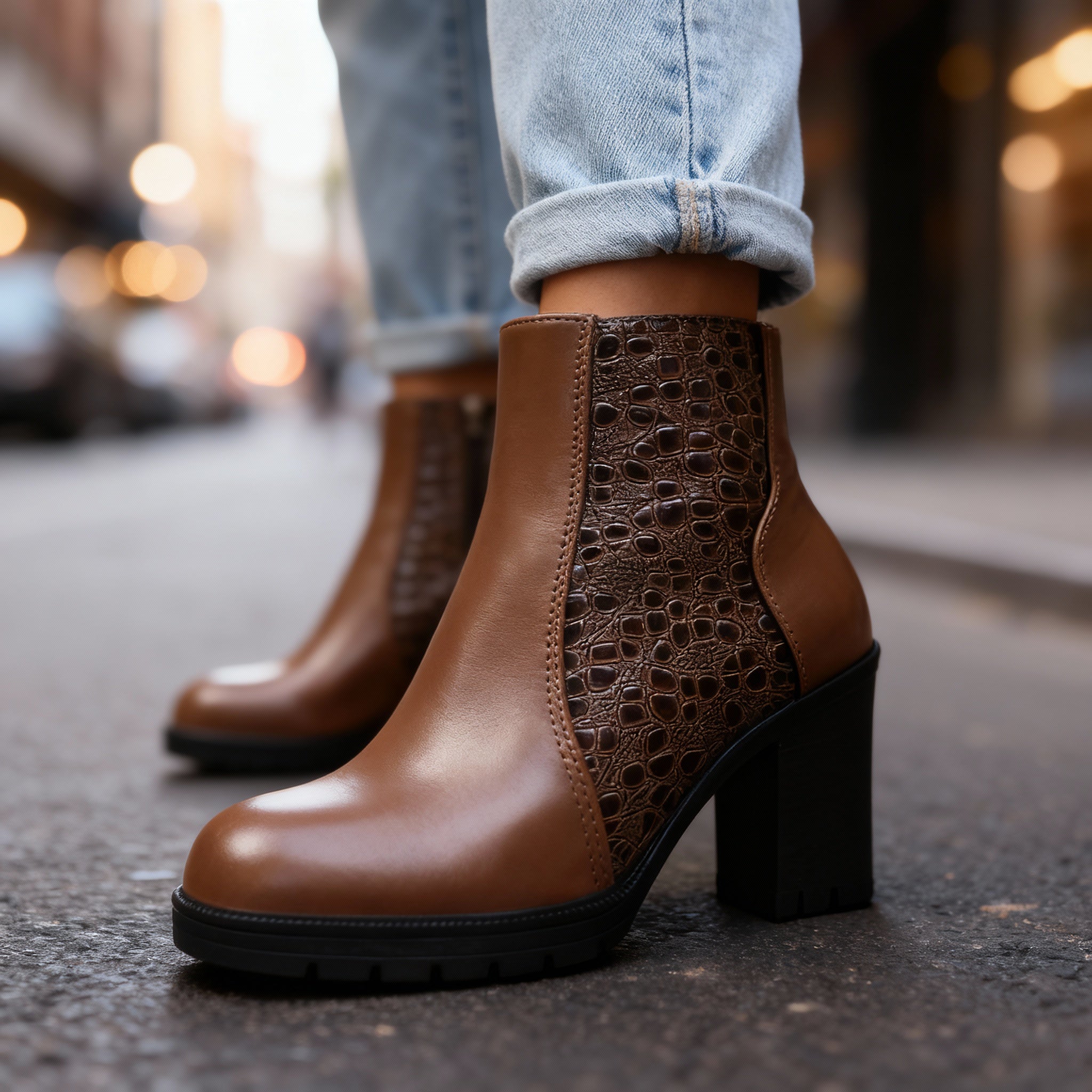 Chelsea | Women's Fall Croc Ankle Boots