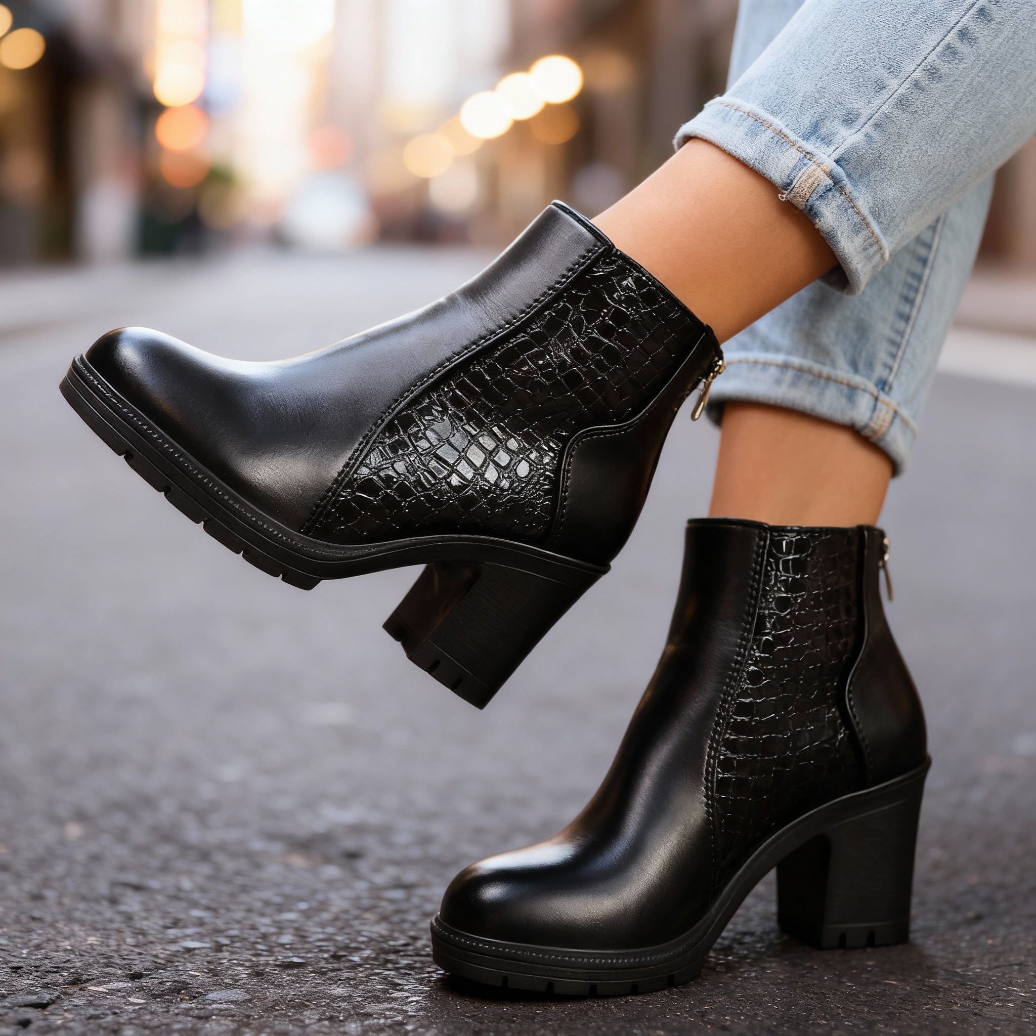 Chelsea | Women's Fall Croc Ankle Boots