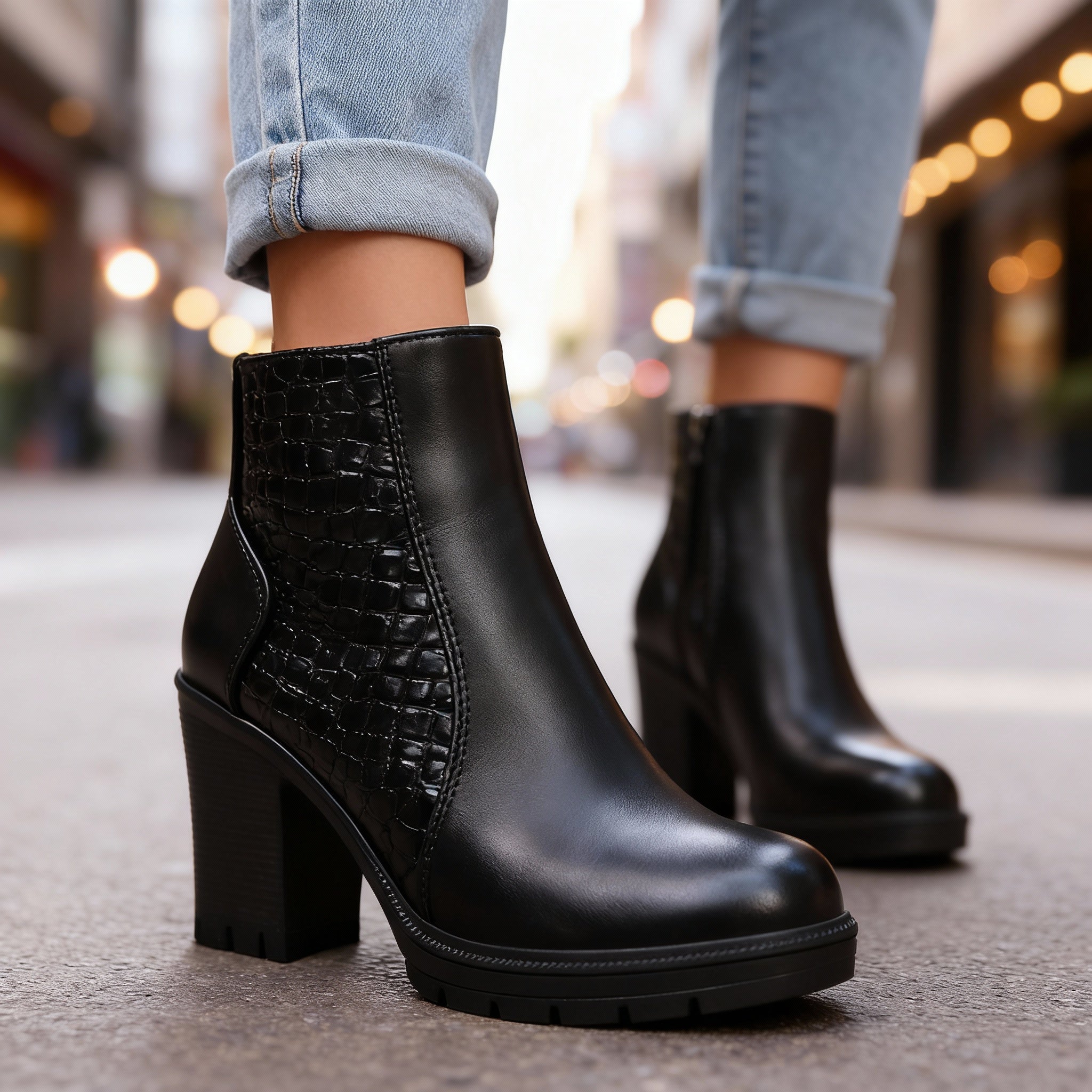 Chelsea | Women's Fall Croc Ankle Boots