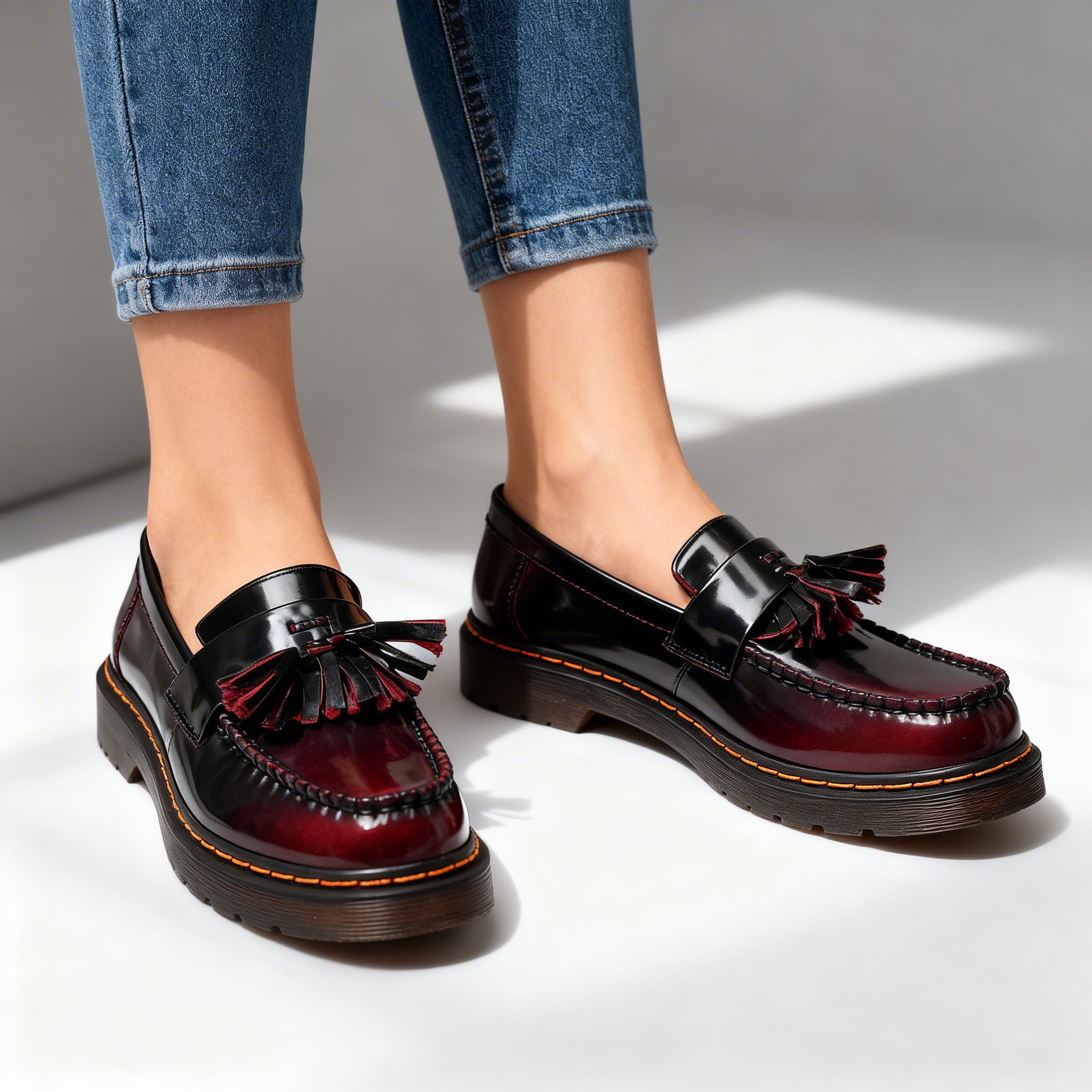 Brandy Tassel Loafers