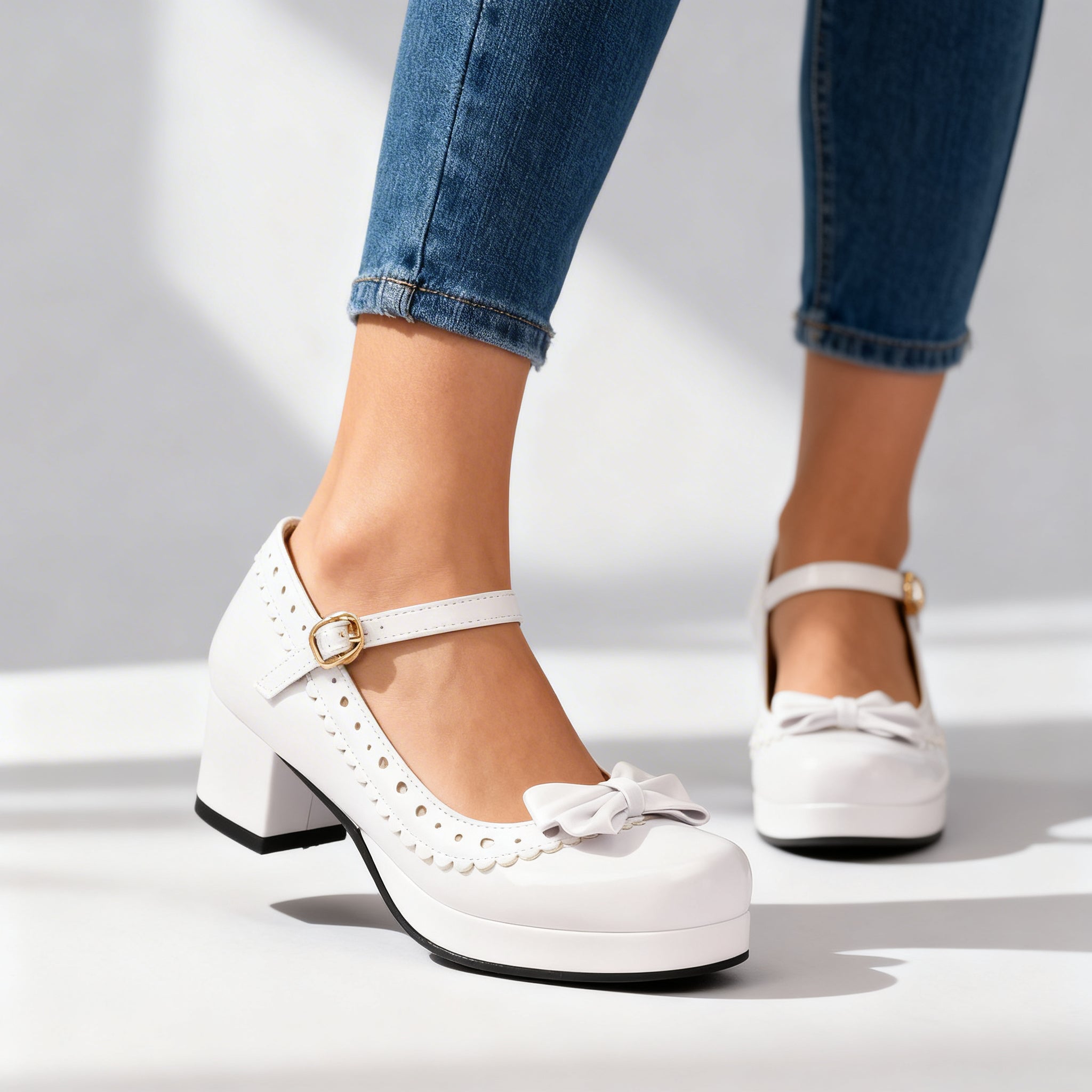 Daphne Bow-Tie Loafers