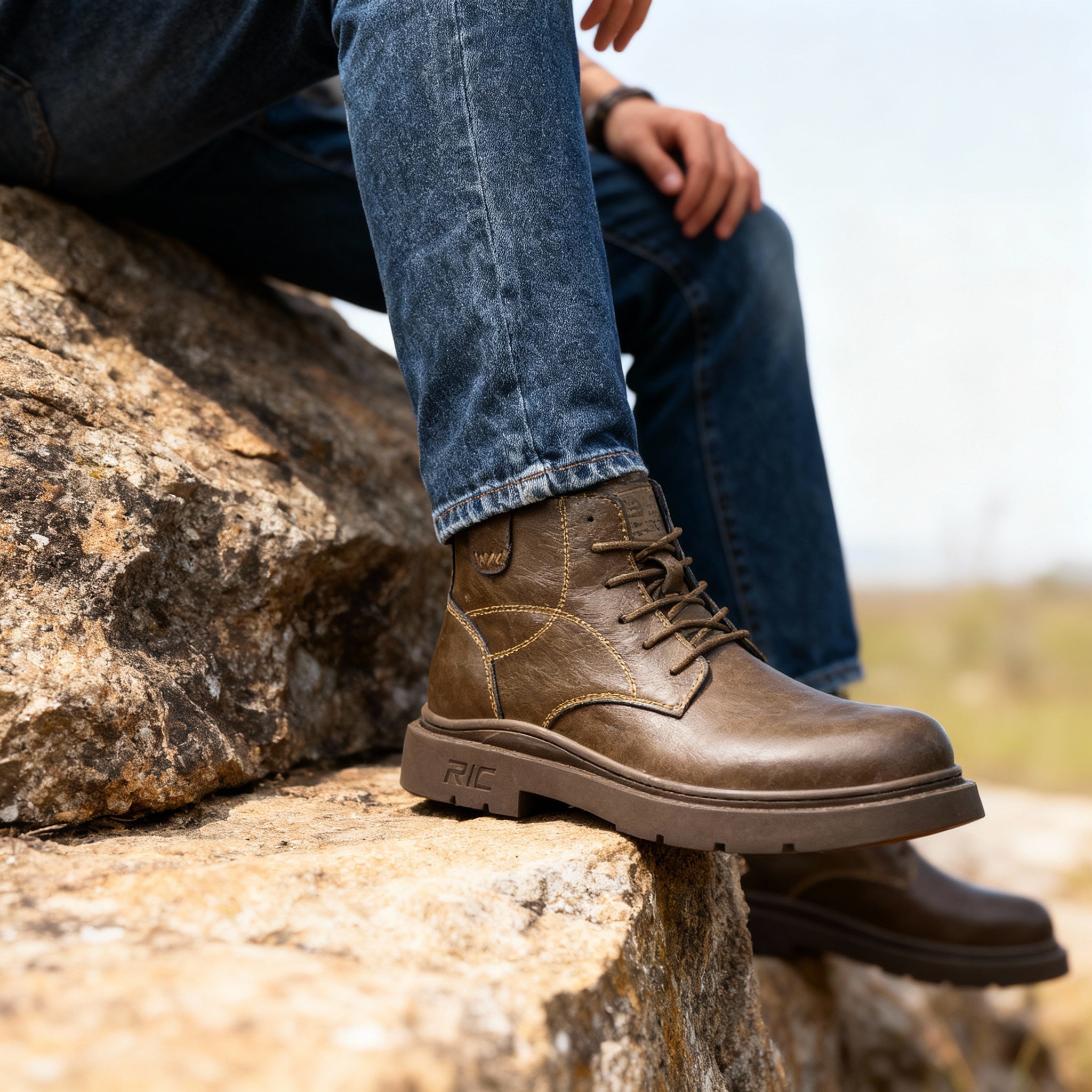 Travis Leather Chukka Boots
