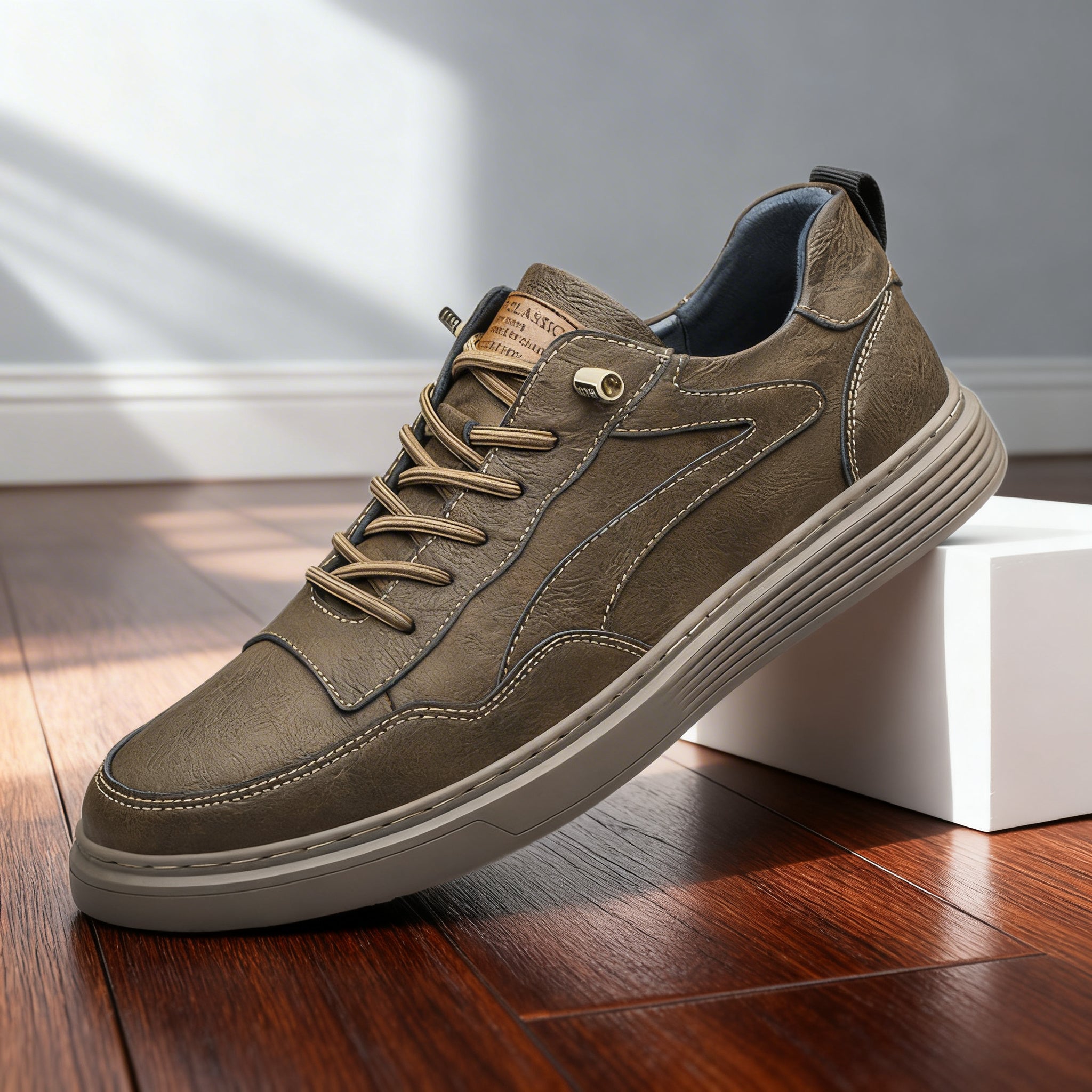 Clint Edwards Leather Sneakers