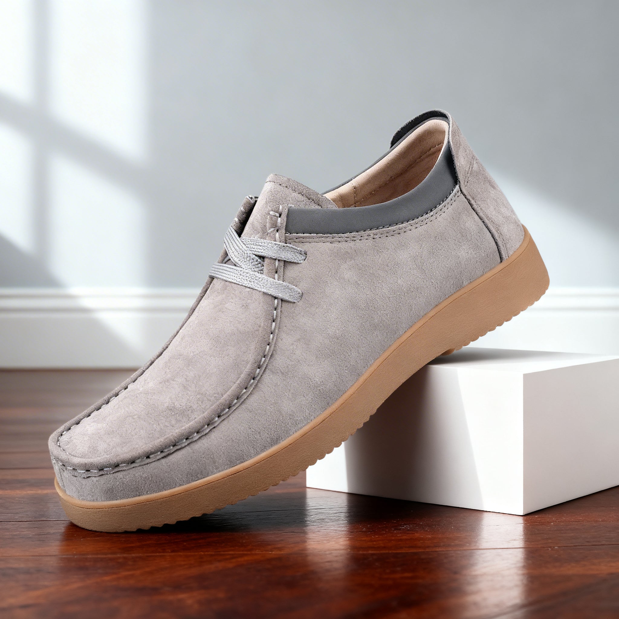 Lincoln Clark Leather Moc-Toe