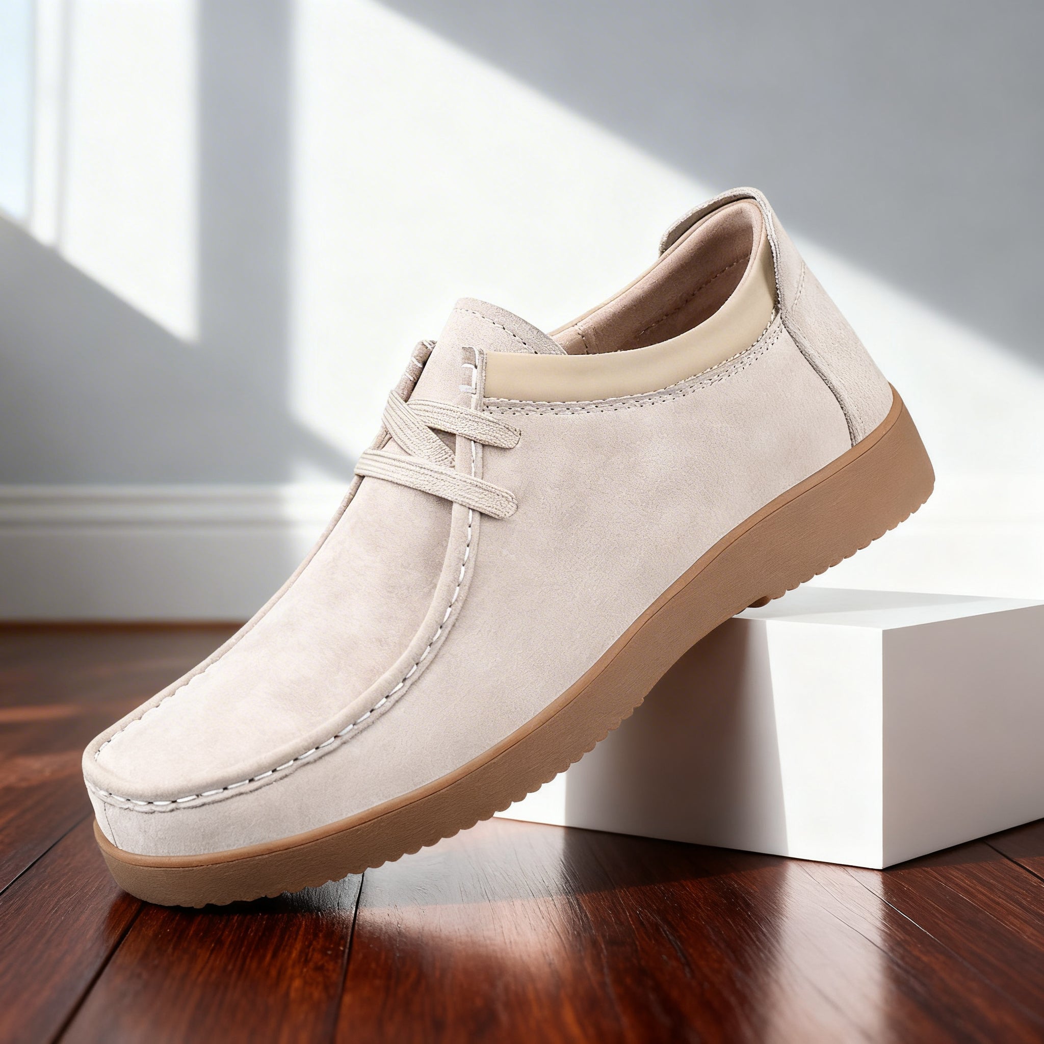 Lincoln Clark Leather Moc-Toe