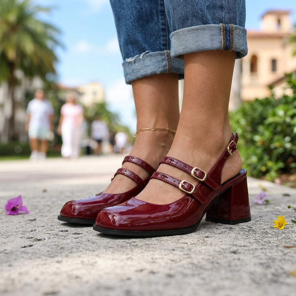 Delilah Twin Slingback Loafers