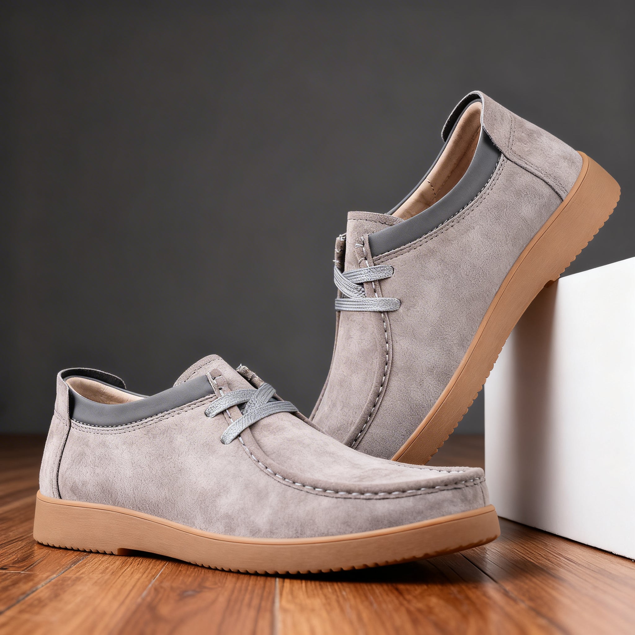 Lincoln Clark Leather Moc-Toe