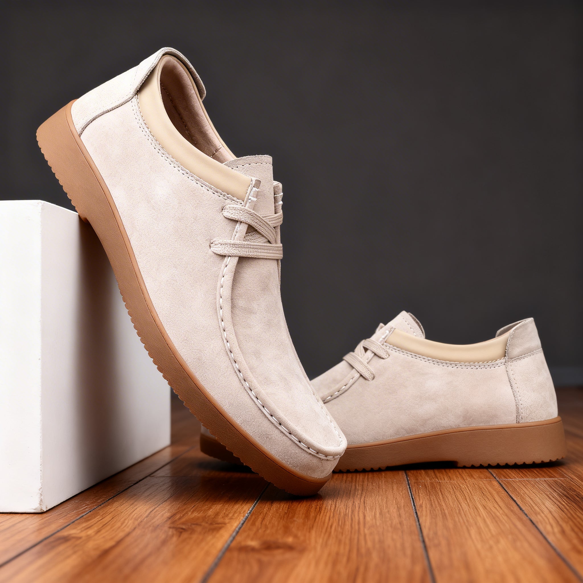 Lincoln Clark Leather Moc-Toe