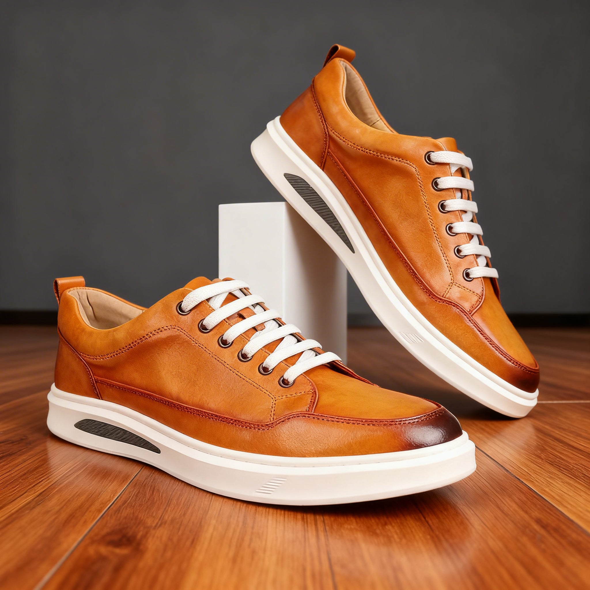 George Godwin Leather Sneakers
