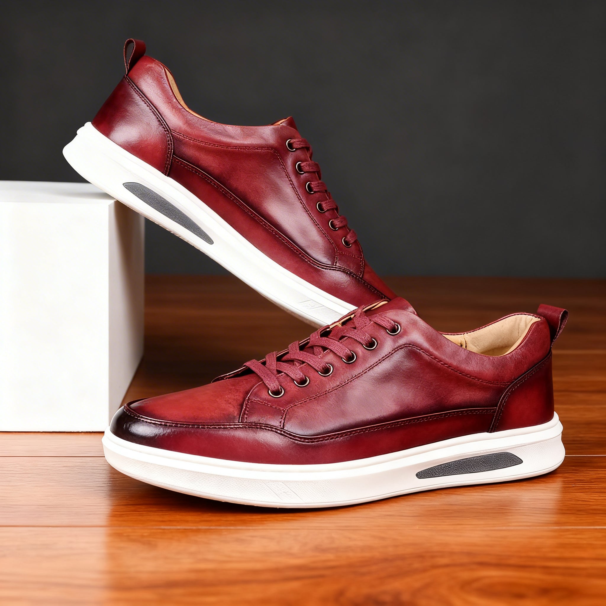 George Godwin Leather Sneakers
