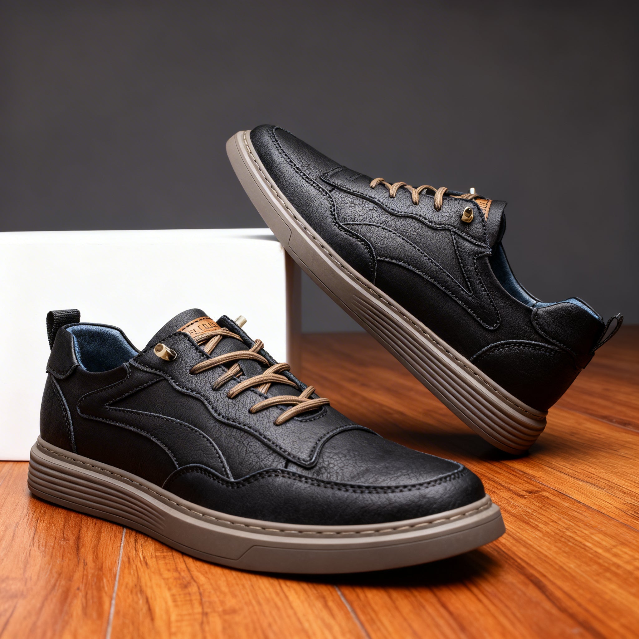 Clint Edwards Leather Sneakers