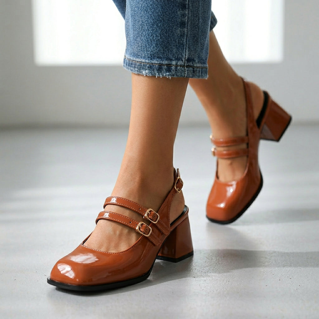 Delilah Twin Slingback Loafers