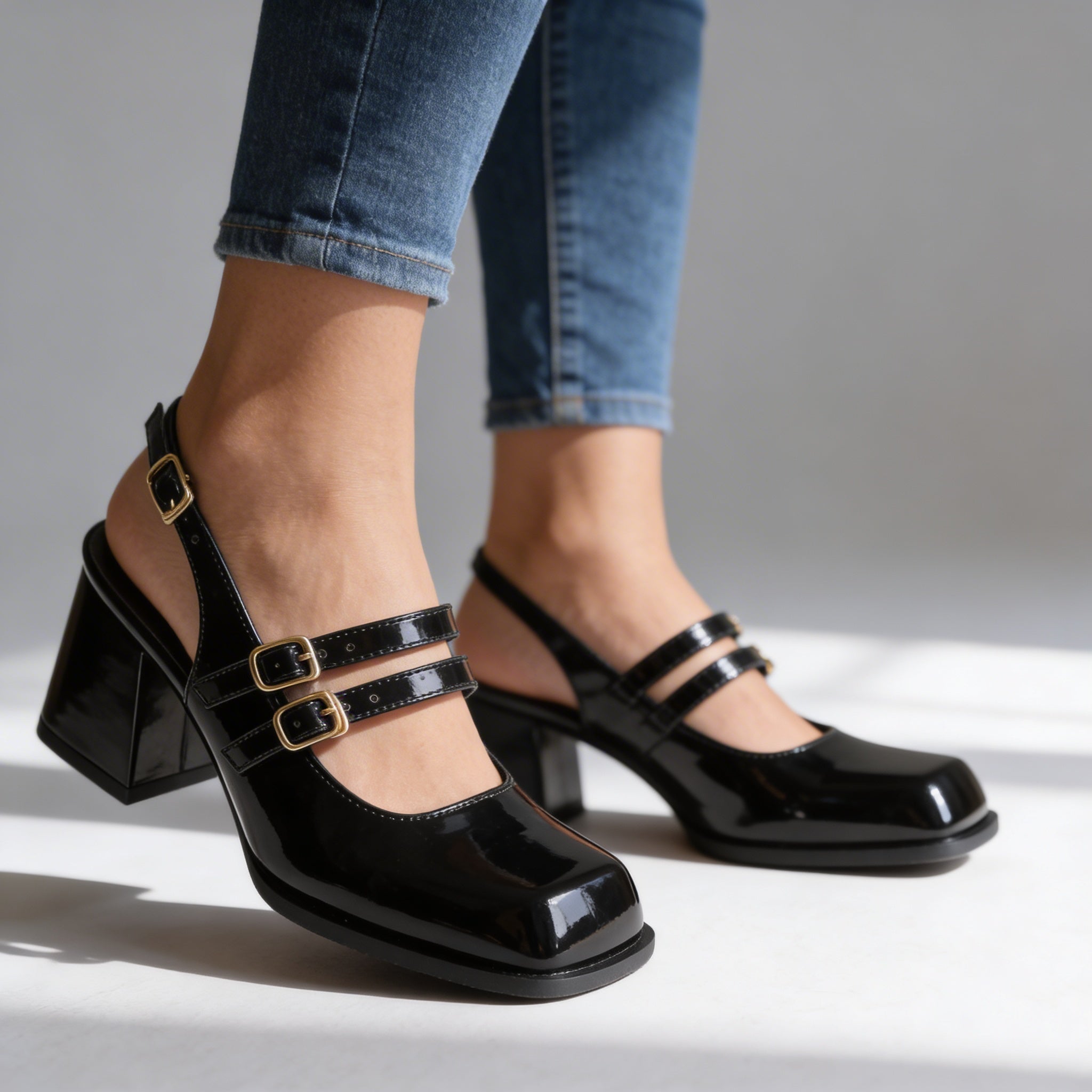 Delilah Twin Slingback Loafers