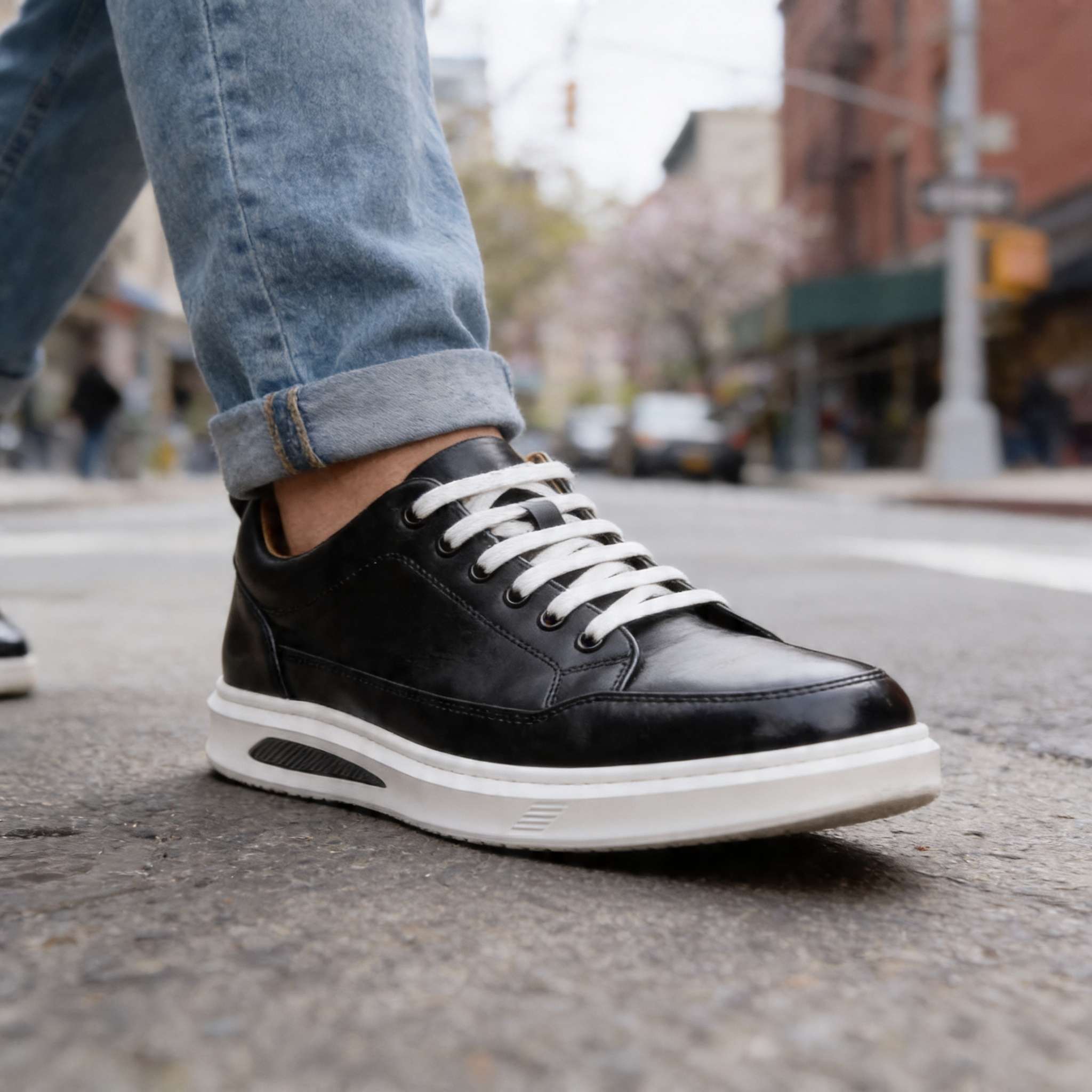 George Godwin Leather Sneakers