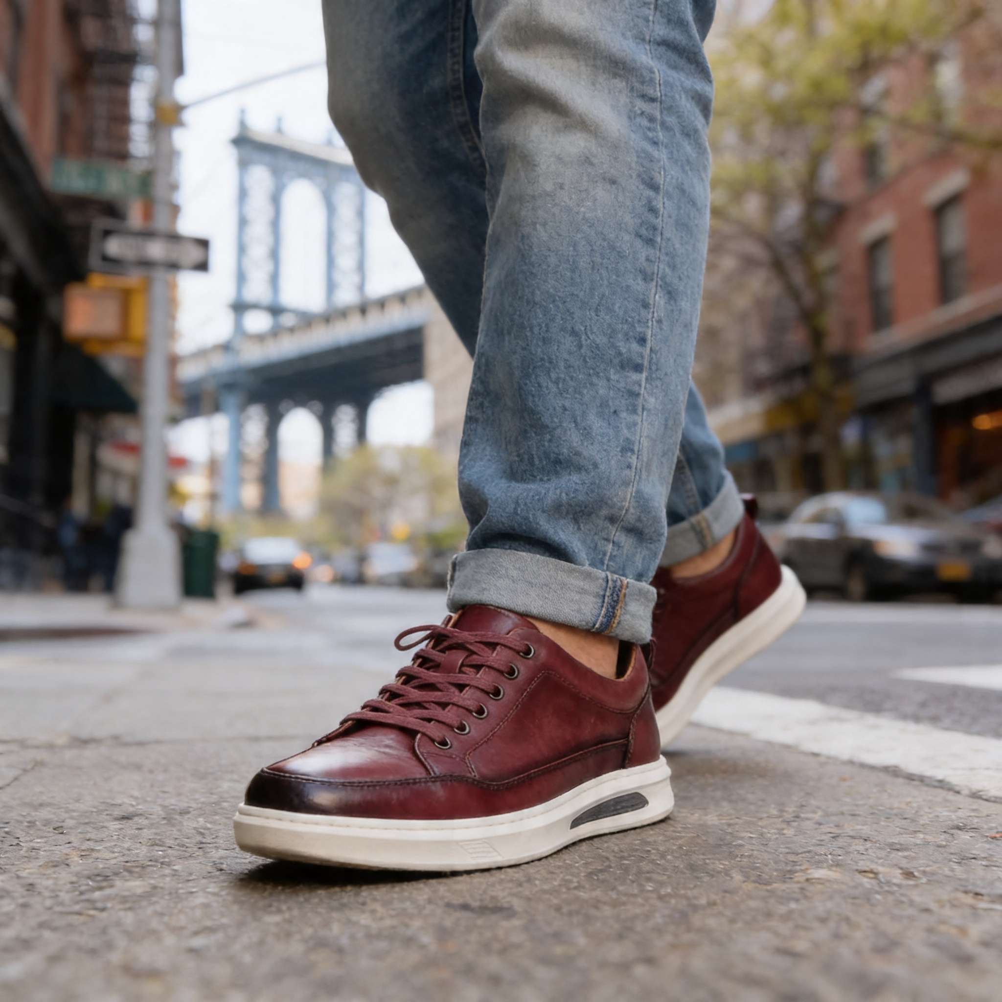 George Godwin Leather Sneakers