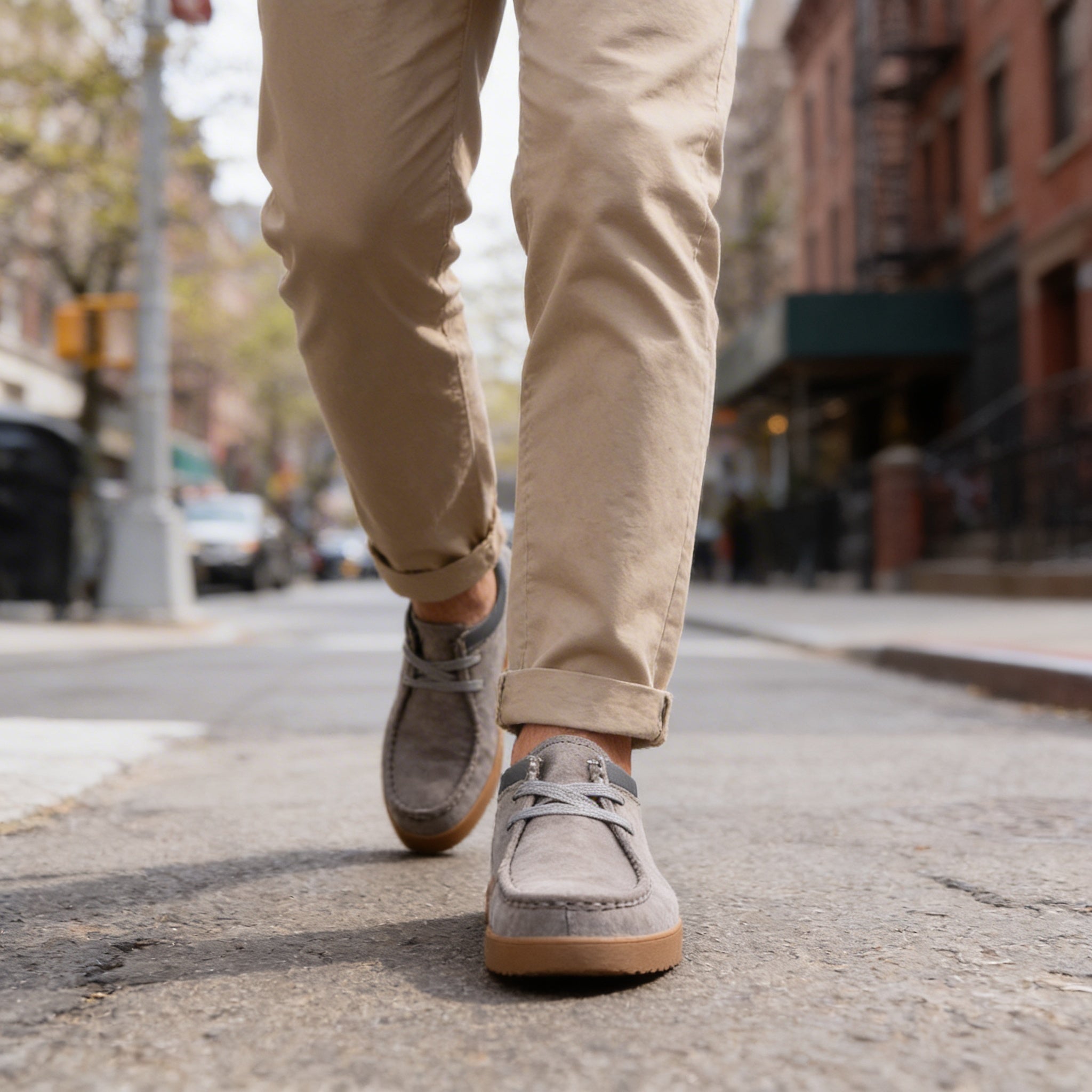Lincoln Clark Leather Moc-Toe