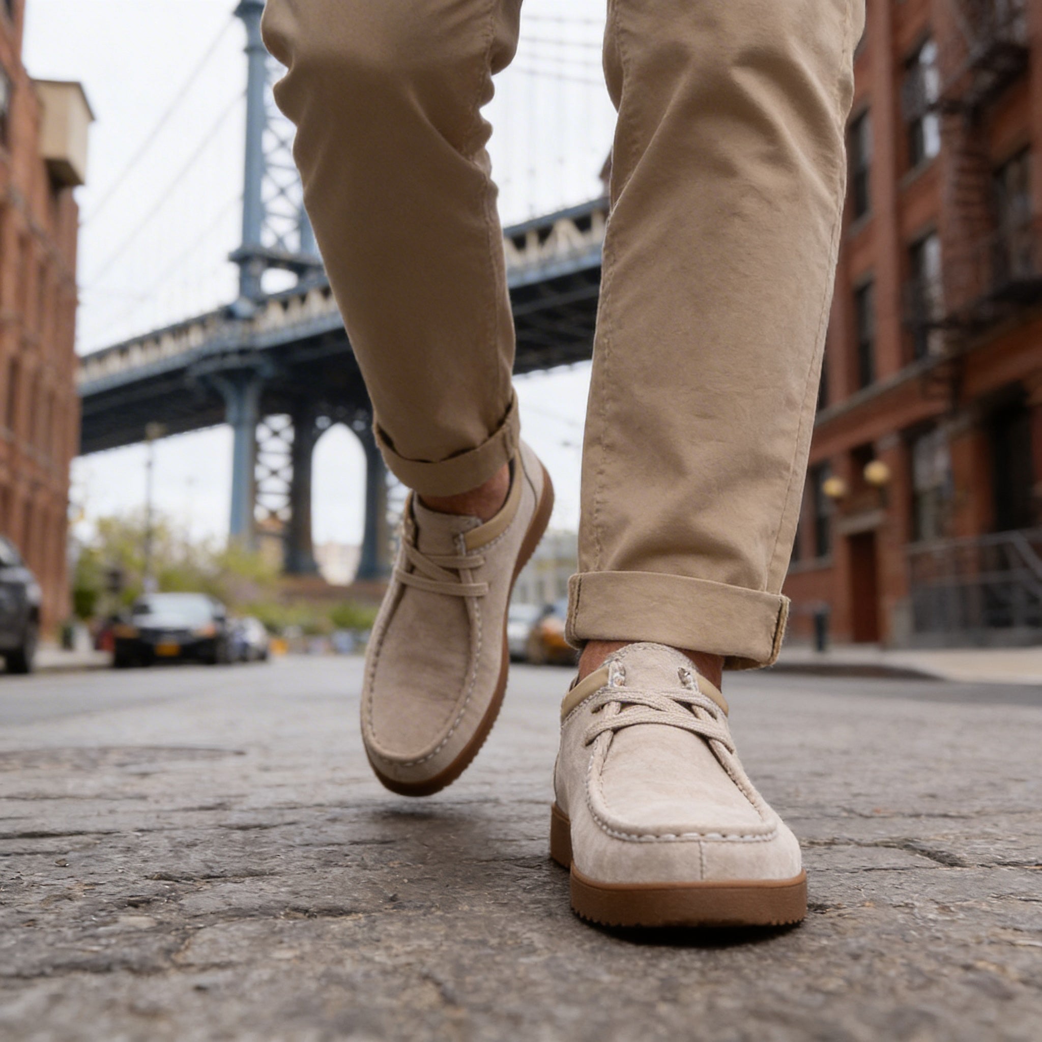 Lincoln Clark Leather Moc-Toe