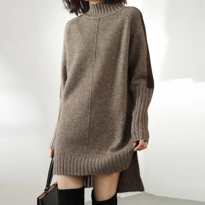 Valeria Cashmere Sweater Dress  - By Qivii