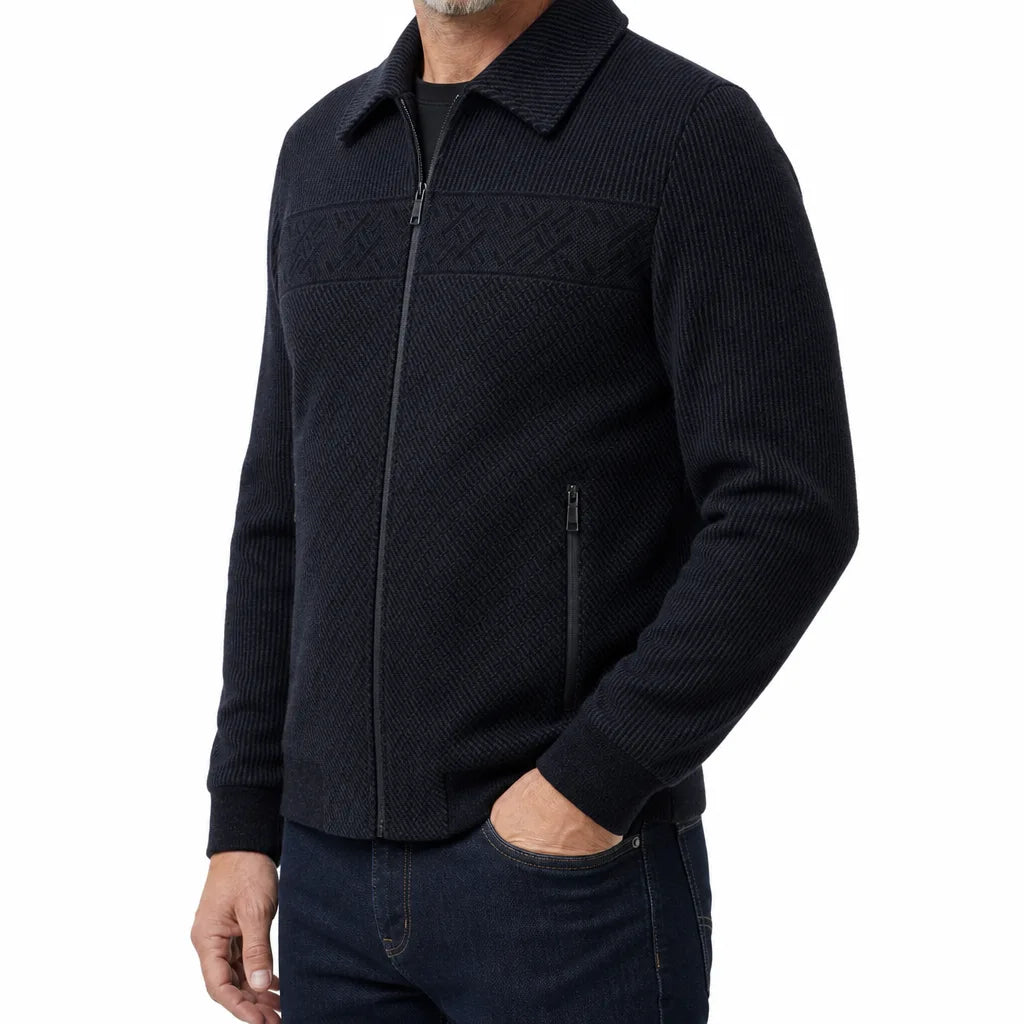 Gabriel | Mens Fall Quilted Knit Jacket