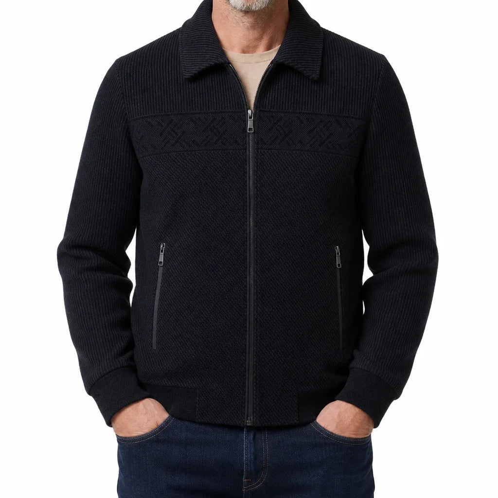 Gabriel | Mens Fall Quilted Knit Jacket