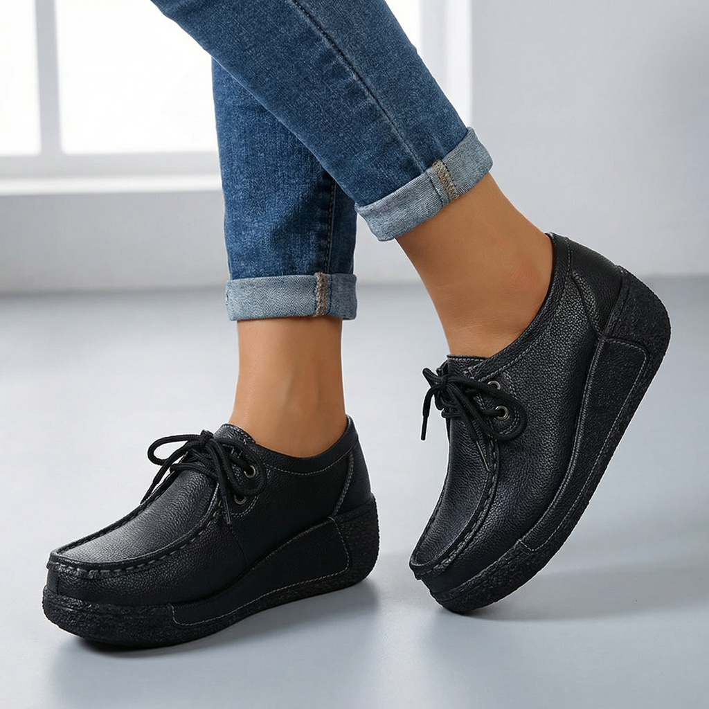 Elena Orthopedic Moc Loafers