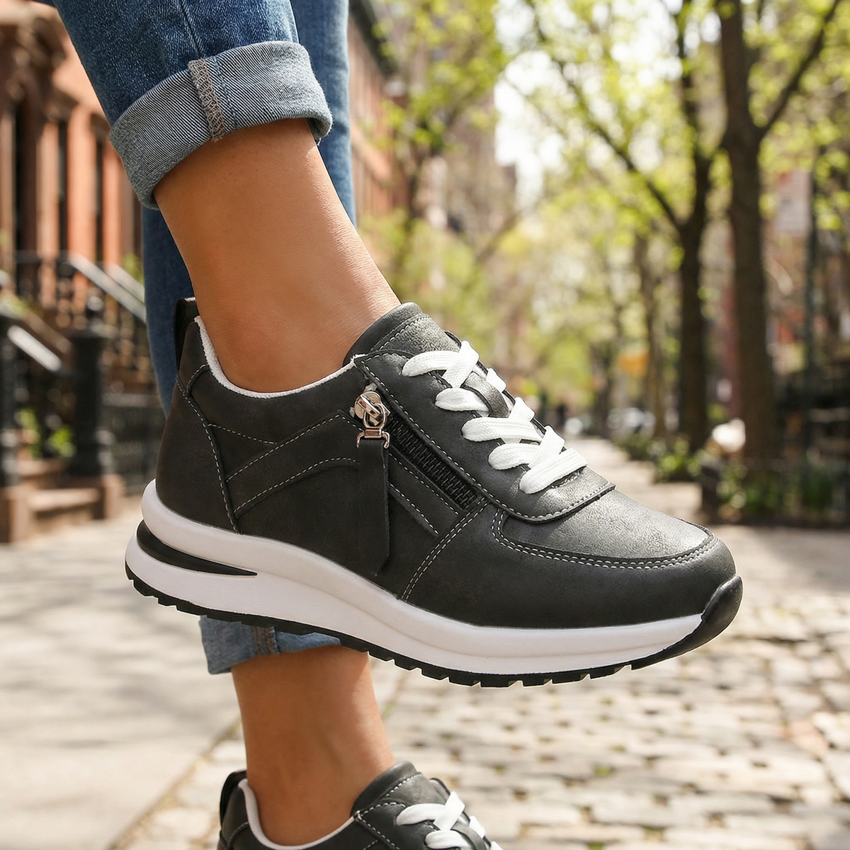 Kelly Comfort Wedge Sneakers
